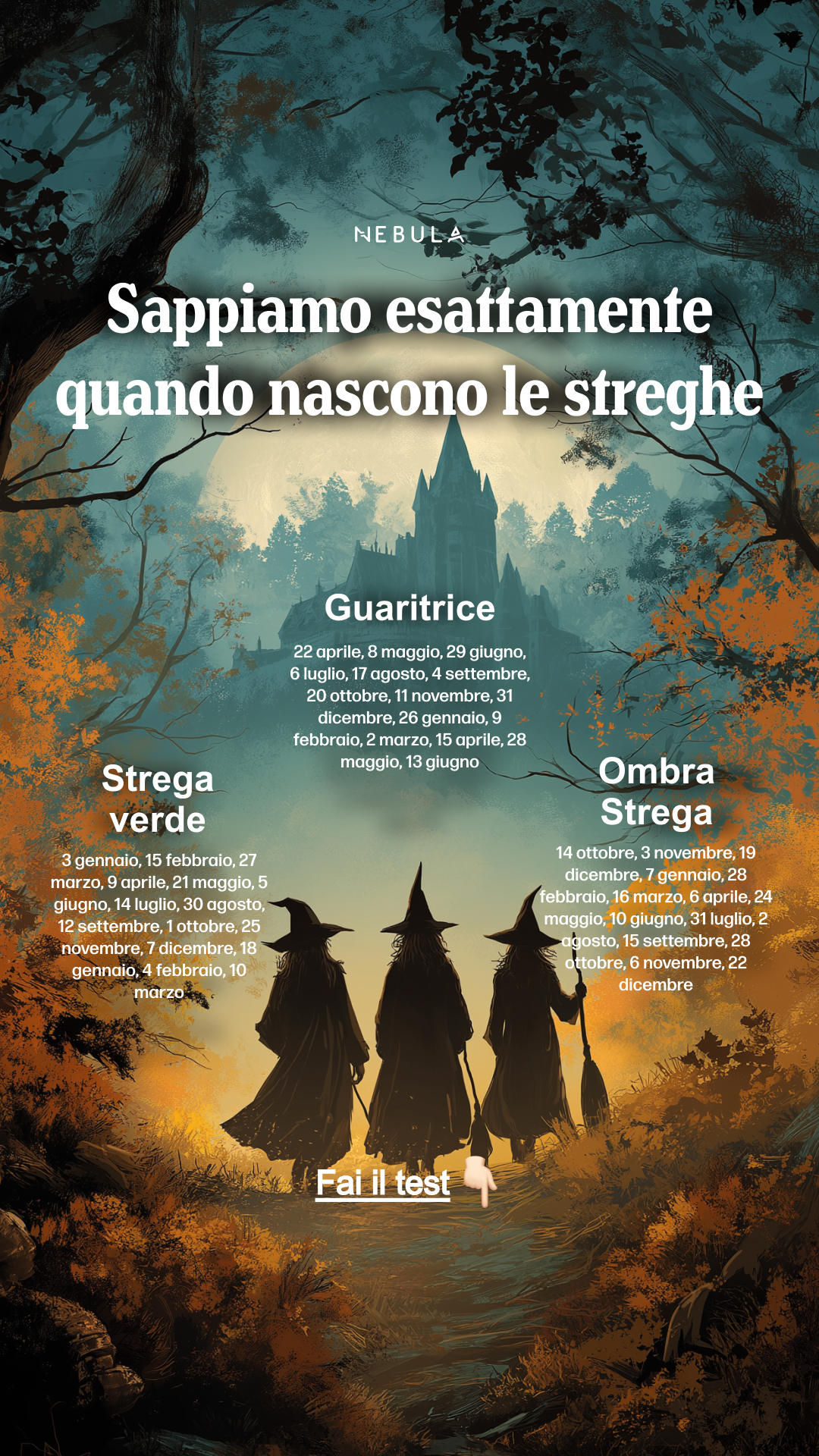 Nebula: Witch Power Reading Facebook ad