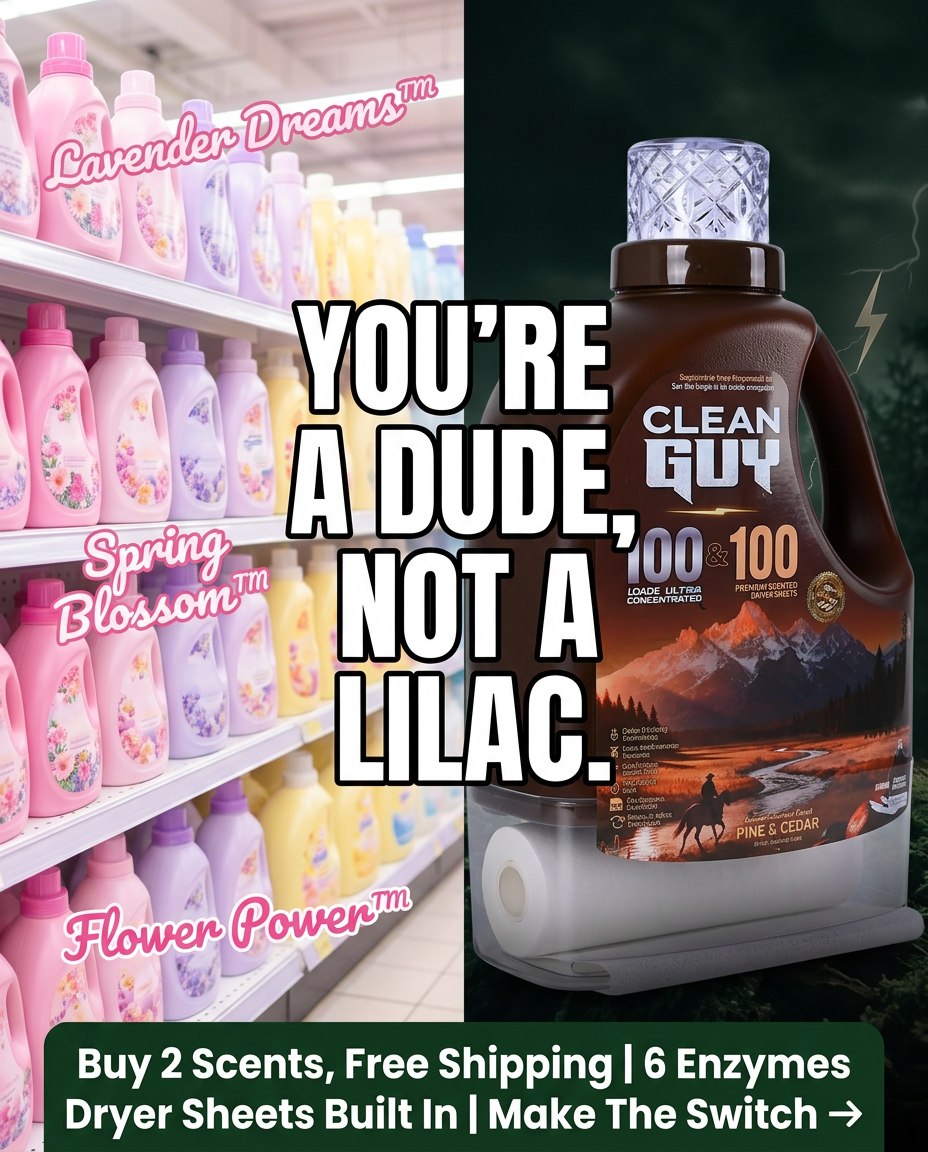 Clean Guy Facebook ad