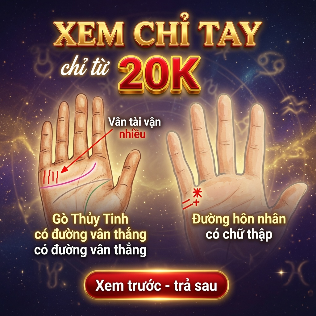 Bình An Luận - Xem tử vi, chỉ tay, phong thủy Facebook ad