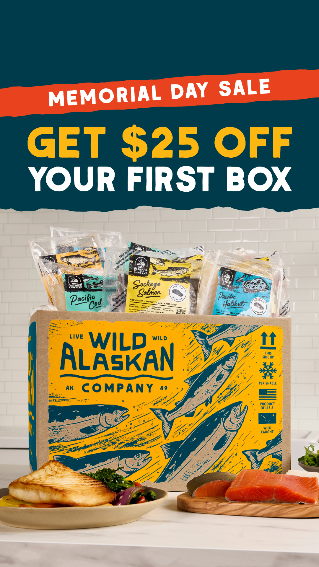 Wild Alaskan Company Facebook ad