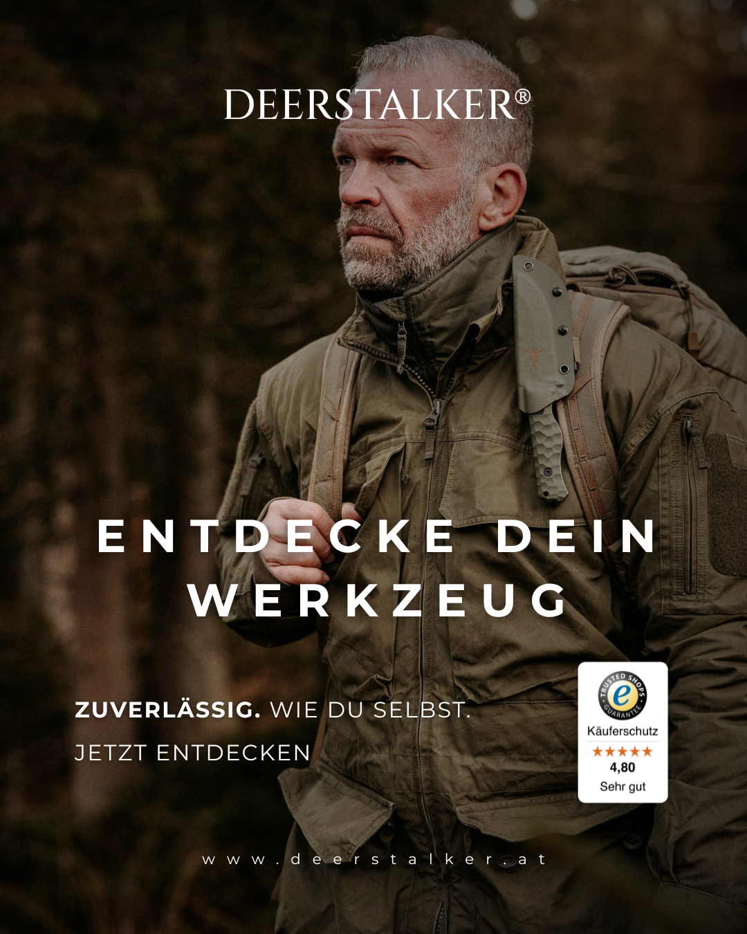 Deerstalker - Knives Built to Endure Facebook ad