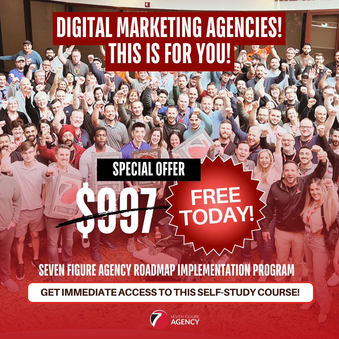Seven Figure Agency Facebook ad