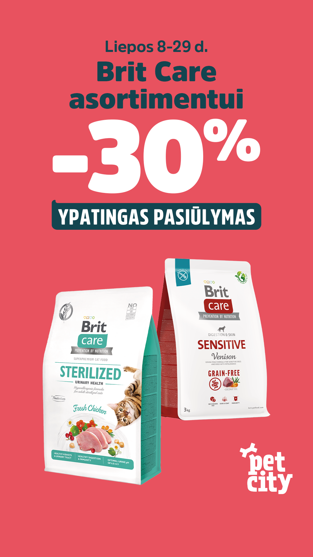 PetCity Lietuva Facebook ad