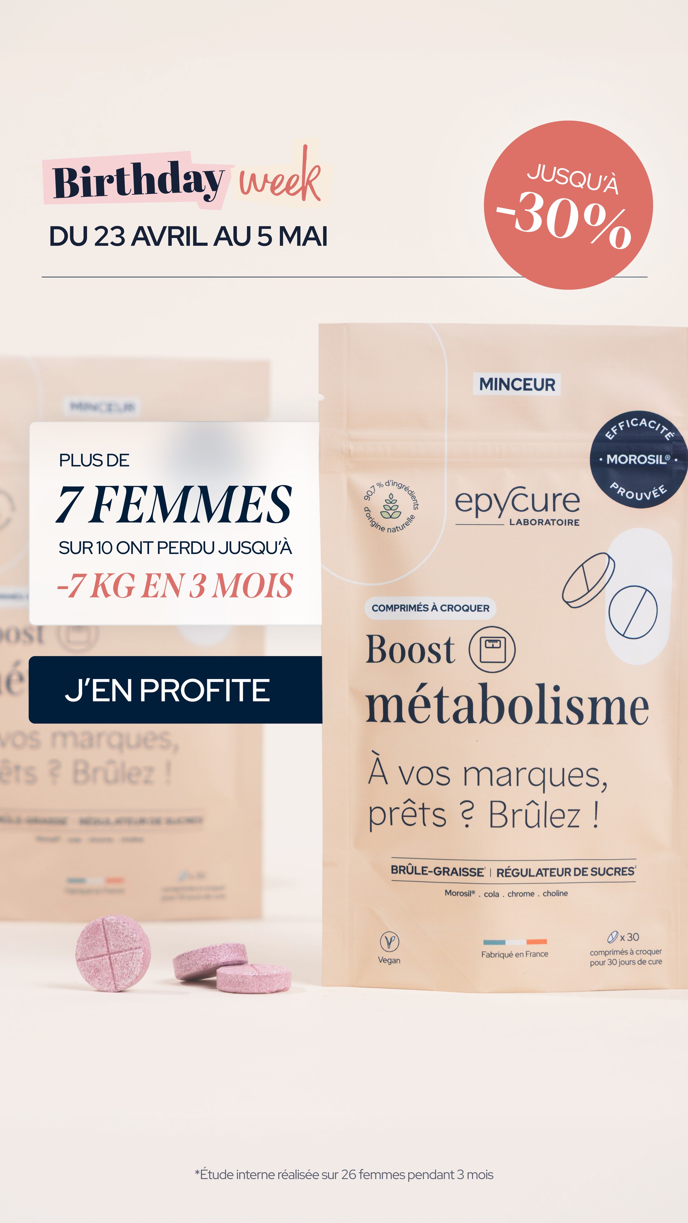Epycure Facebook ad