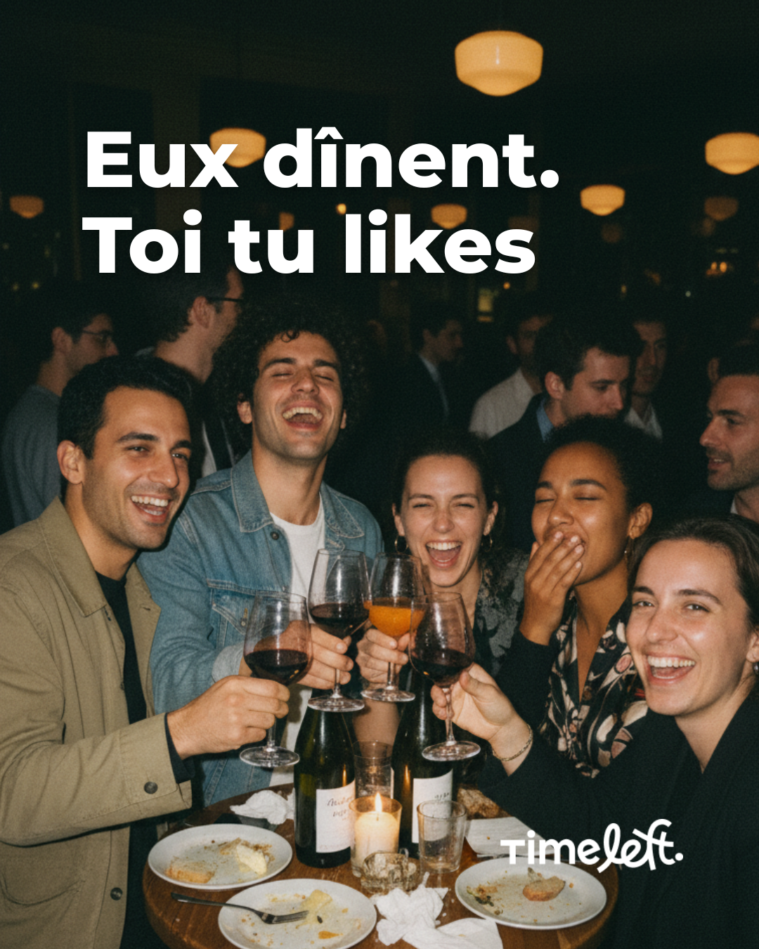 Timeleft Facebook ad
