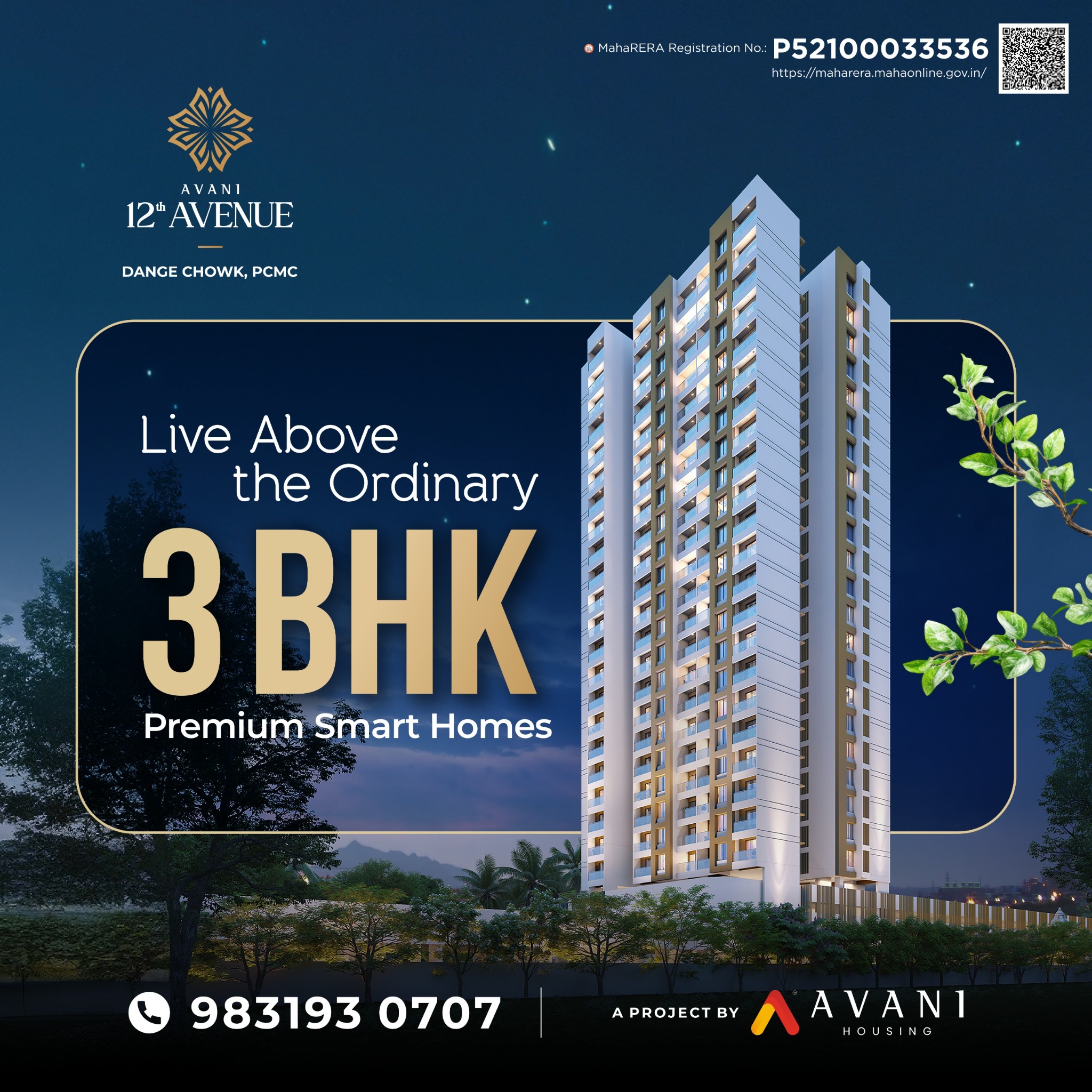 Avani Housing Facebook ad from Jun 13, 2026