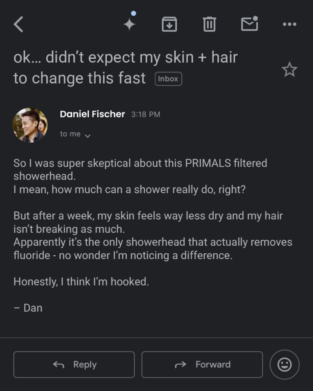 Primals Facebook ad