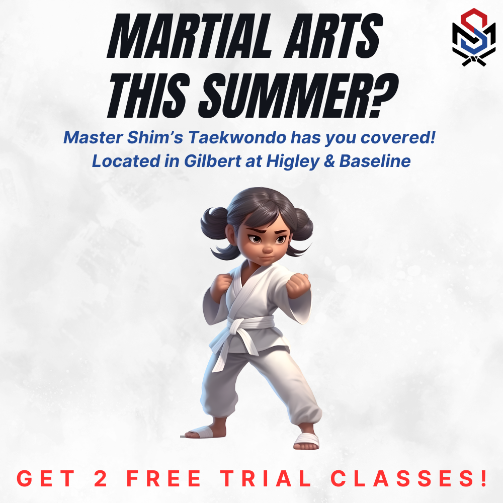 Master Shim's World Champion Tae Kwon Do Facebook ad from May 18, 2026