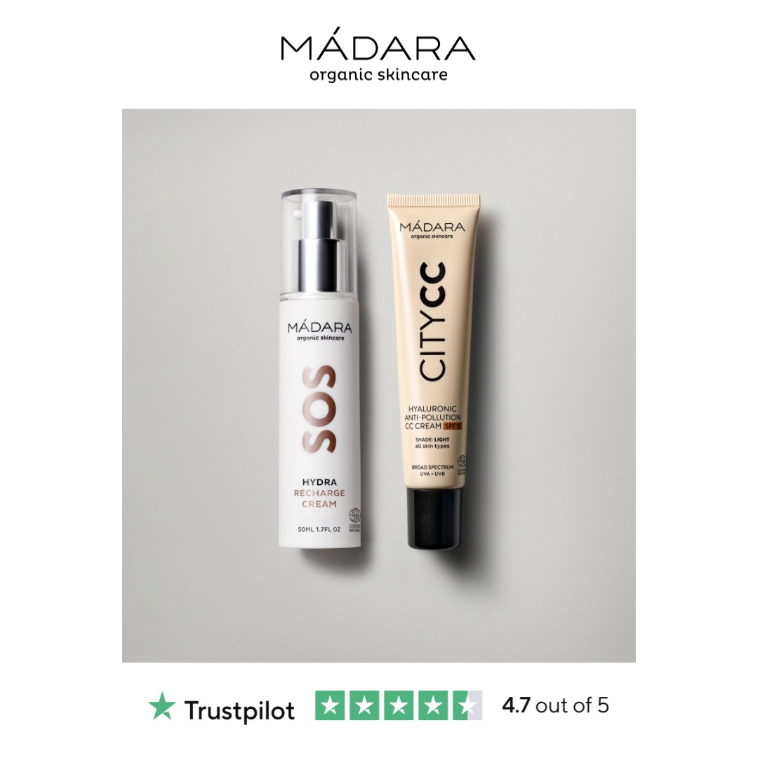 Mádara Organic Skincare Facebook ad