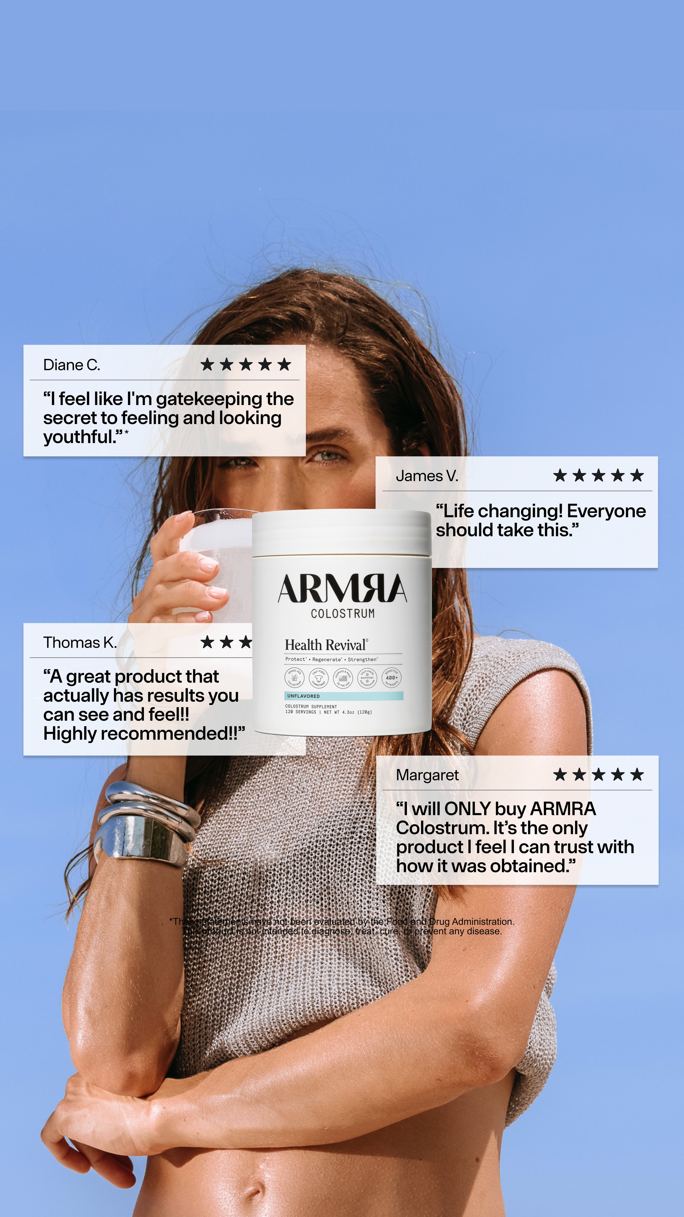ARMRA Facebook ad