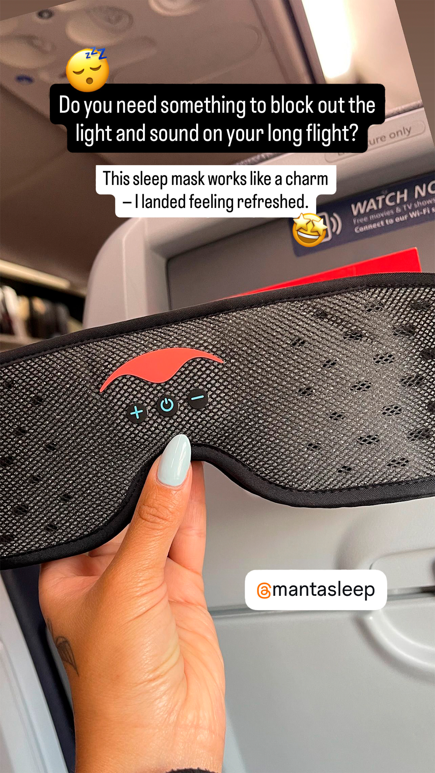 Manta Sleep Facebook ad
