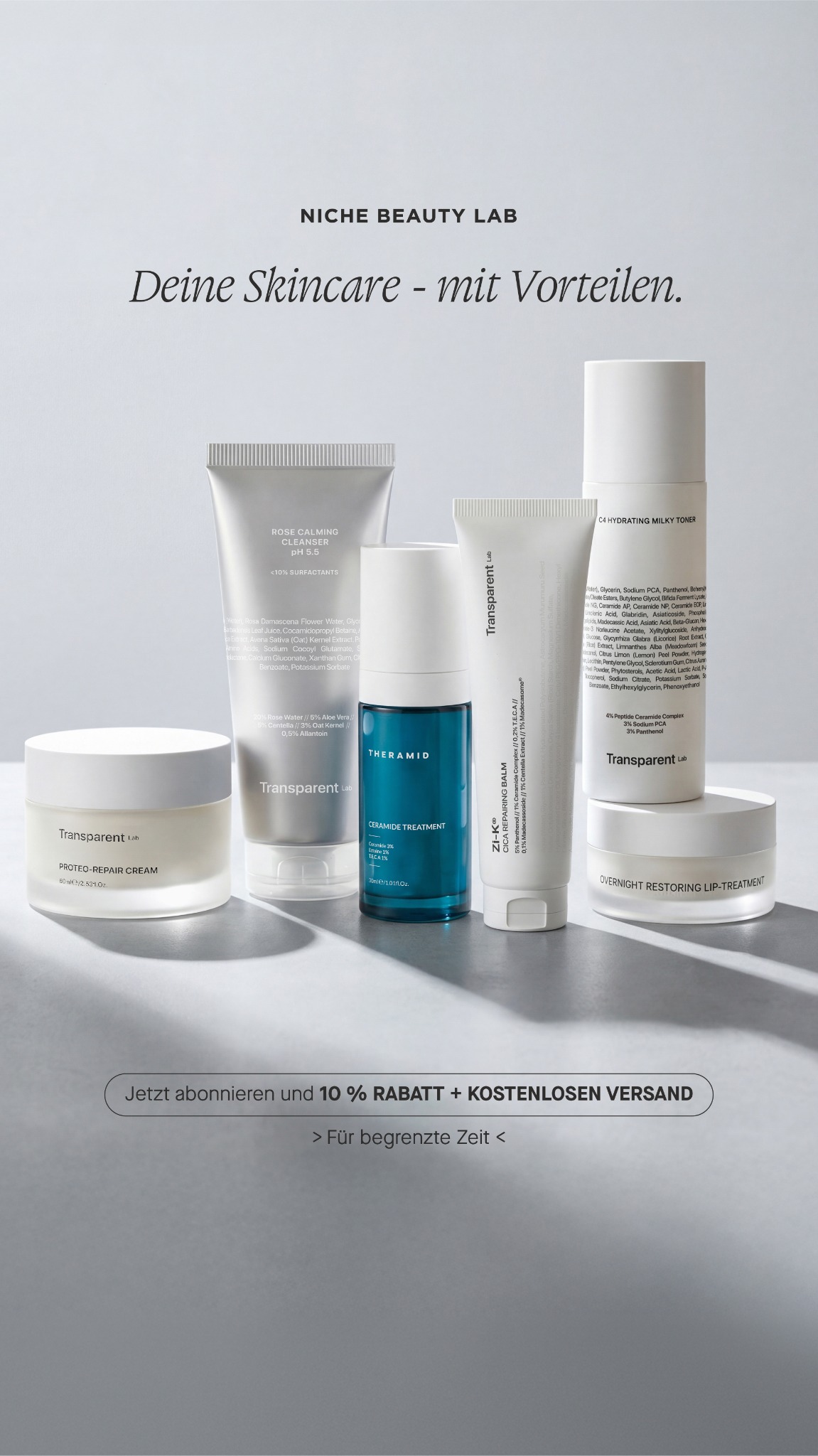 Niche Beauty Lab Facebook ad: Der ultimative SPF-Guide