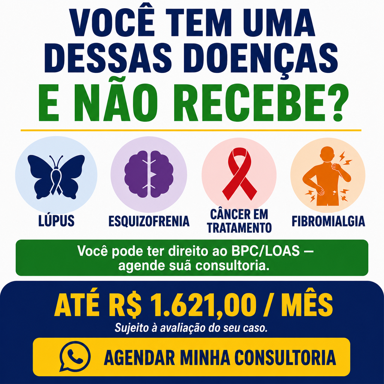 Consultoria Previdenciária CH Facebook ad: CONSULTAR DIREITO AGORA!