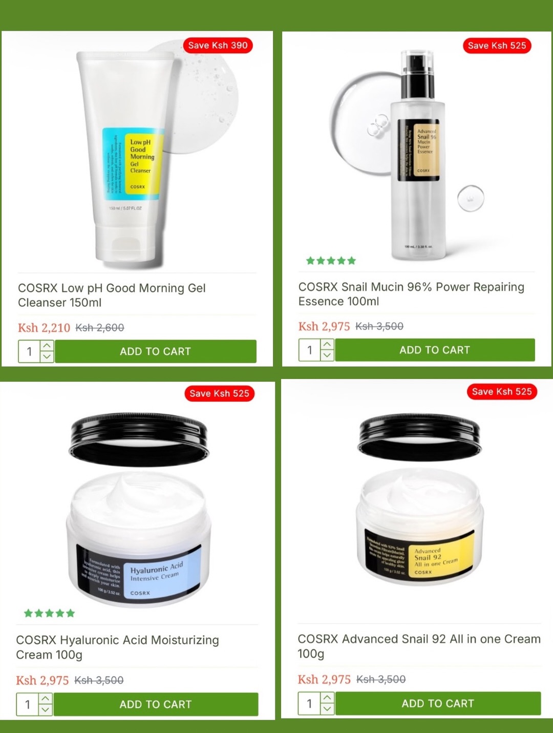 Portal Pharmacy Limited. Facebook ad: Mid-year glow reset?