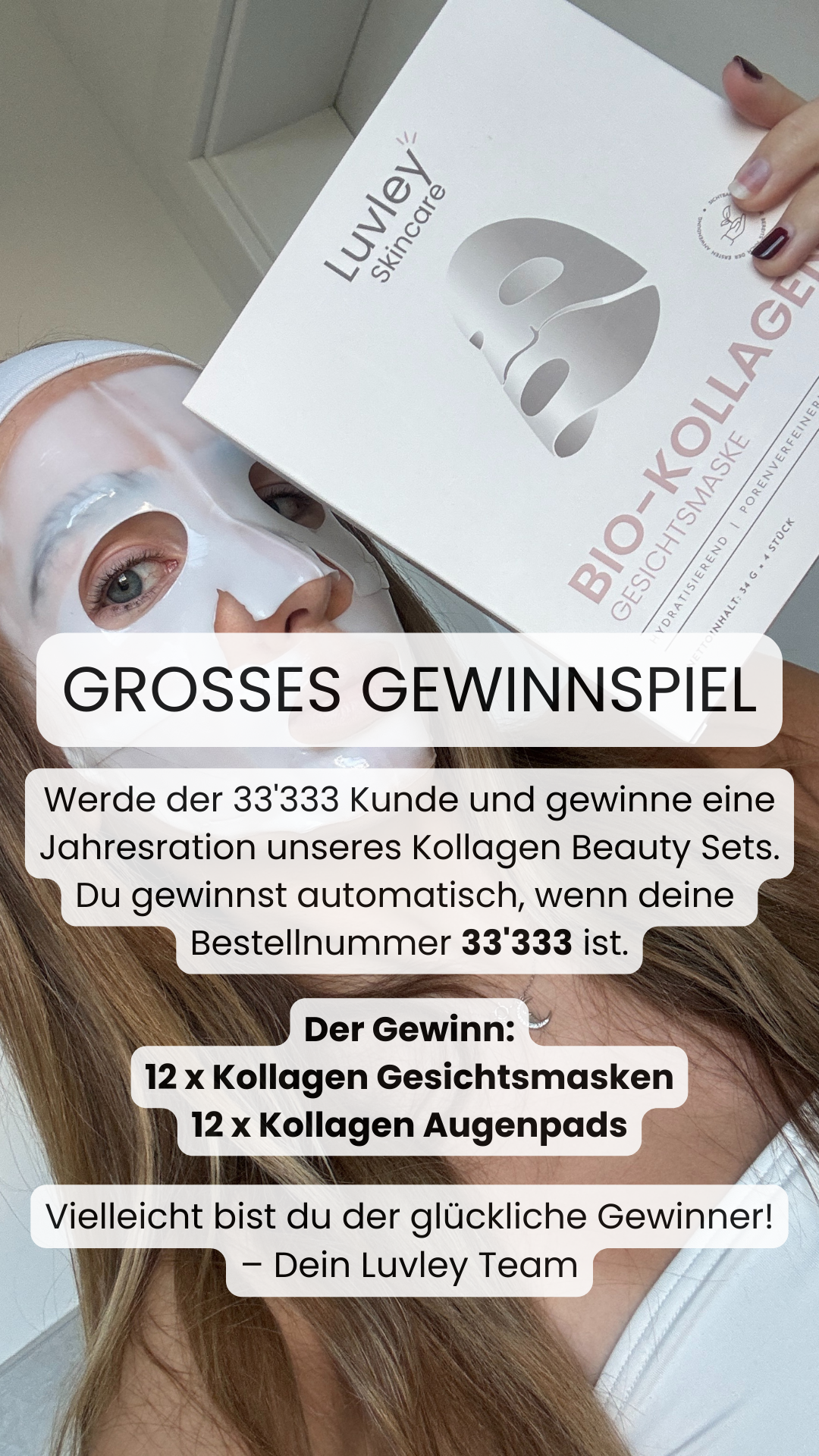 Luvley Facebook ad