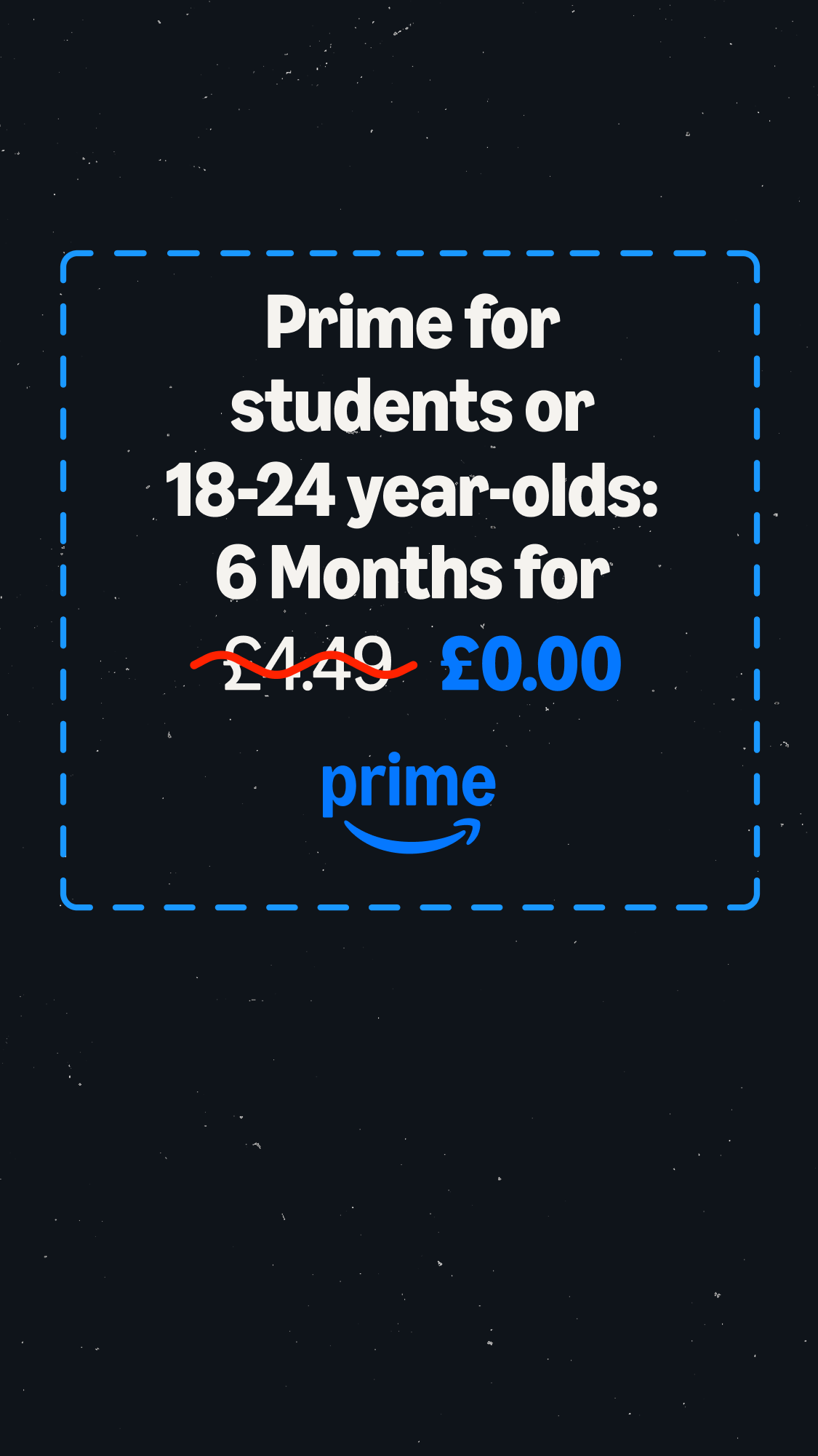 Get Prime Facebook ad