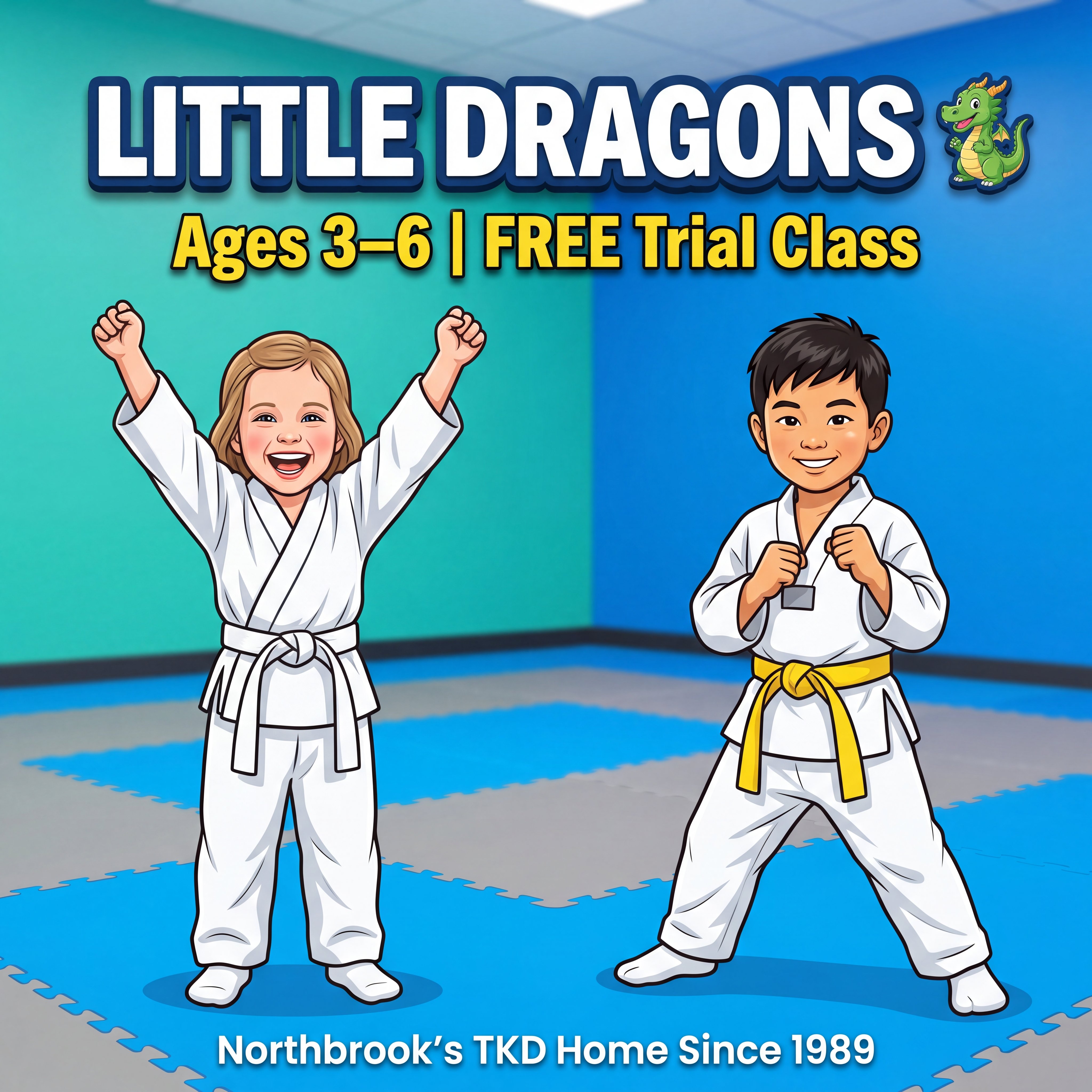 Northbrook's Best Martial Arts Program Facebook ad