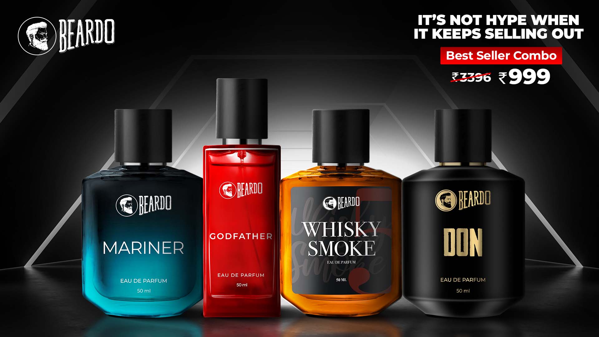 BEARDO for Men Facebook ad
