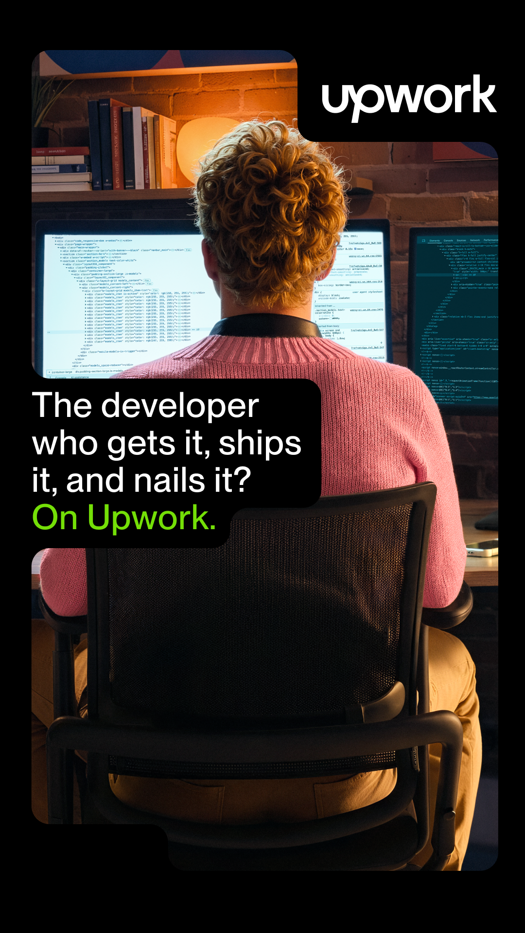 Upwork Facebook ad