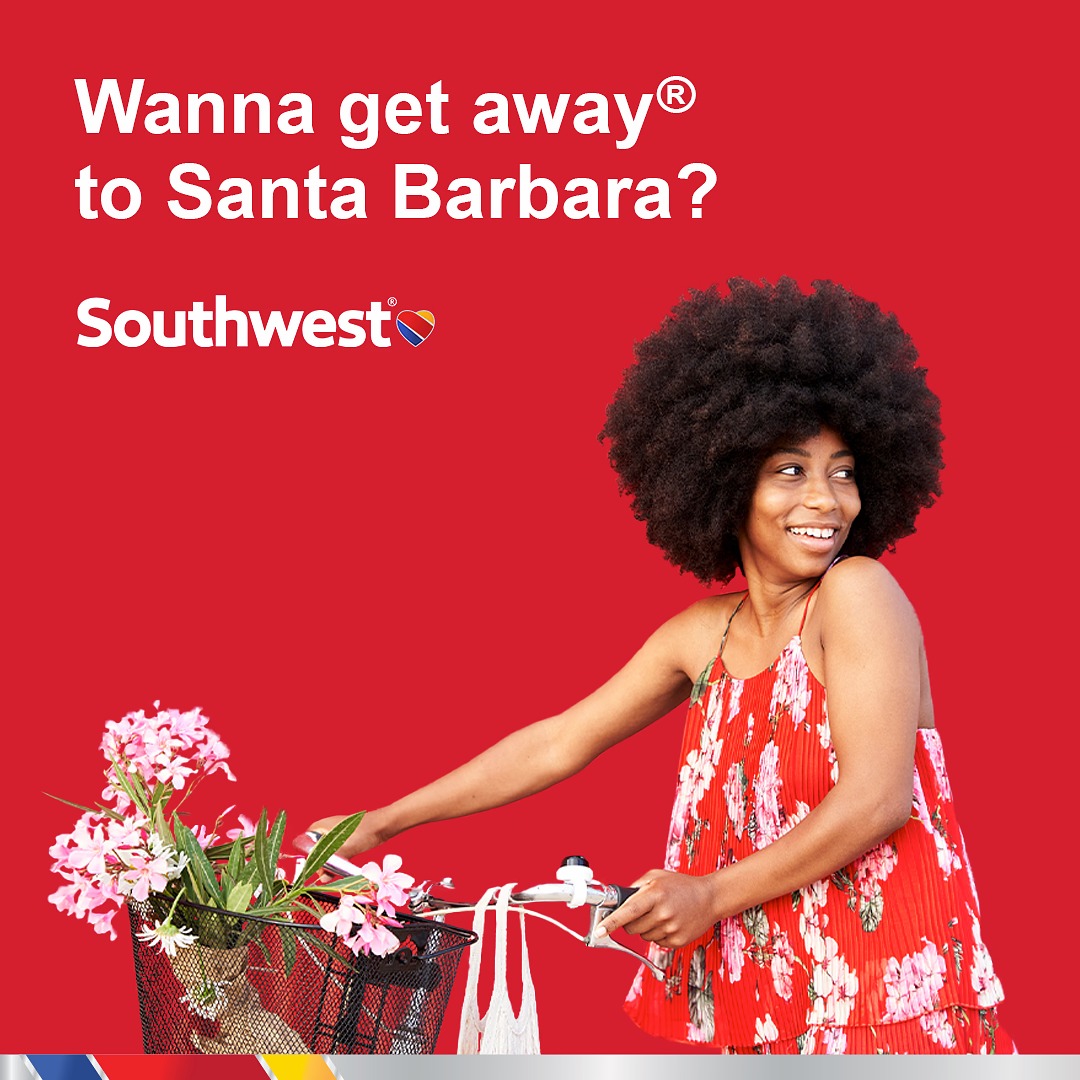 Visit Santa Barbara Facebook ad: See you in Santa Barbara.