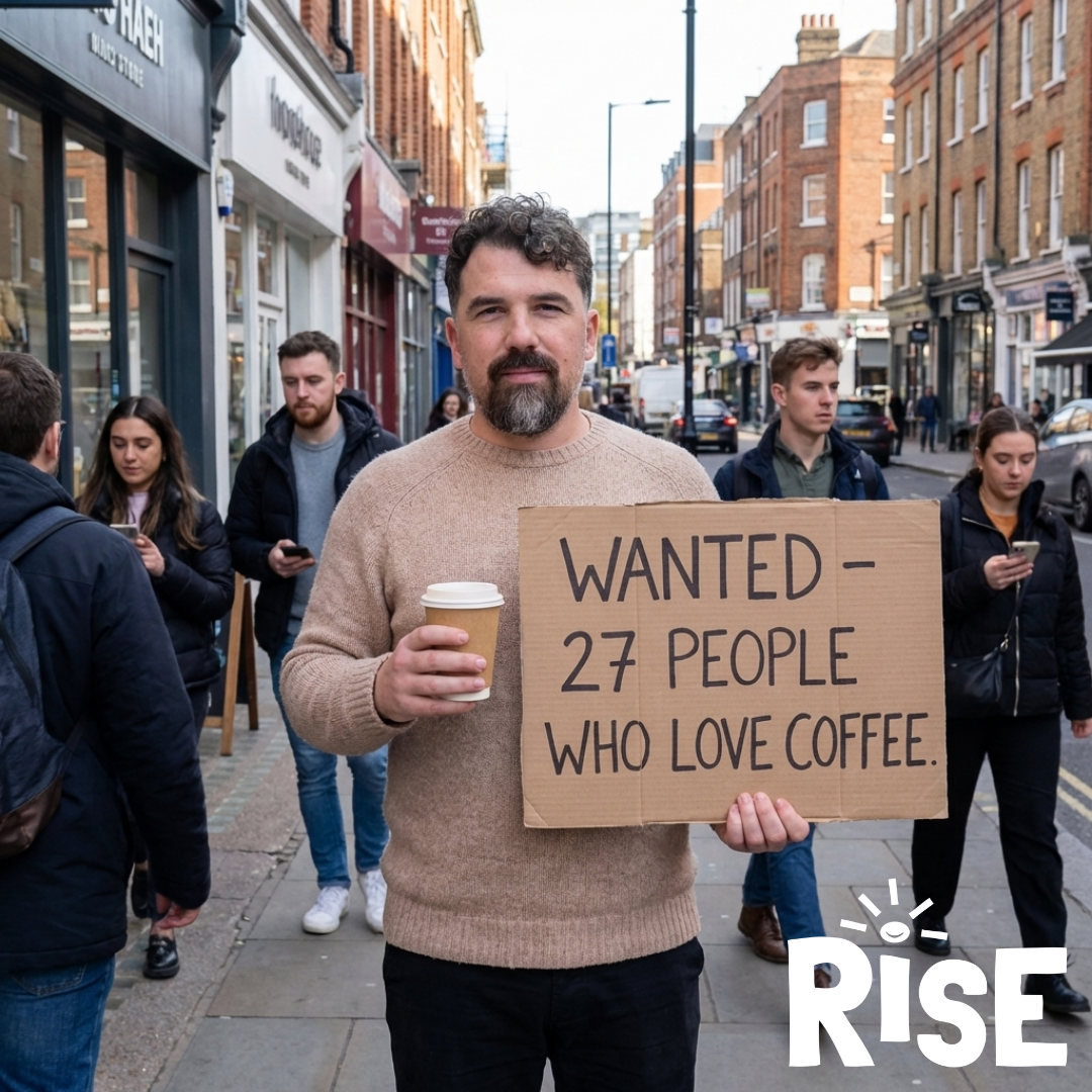 Rise Coffee Box Facebook ad