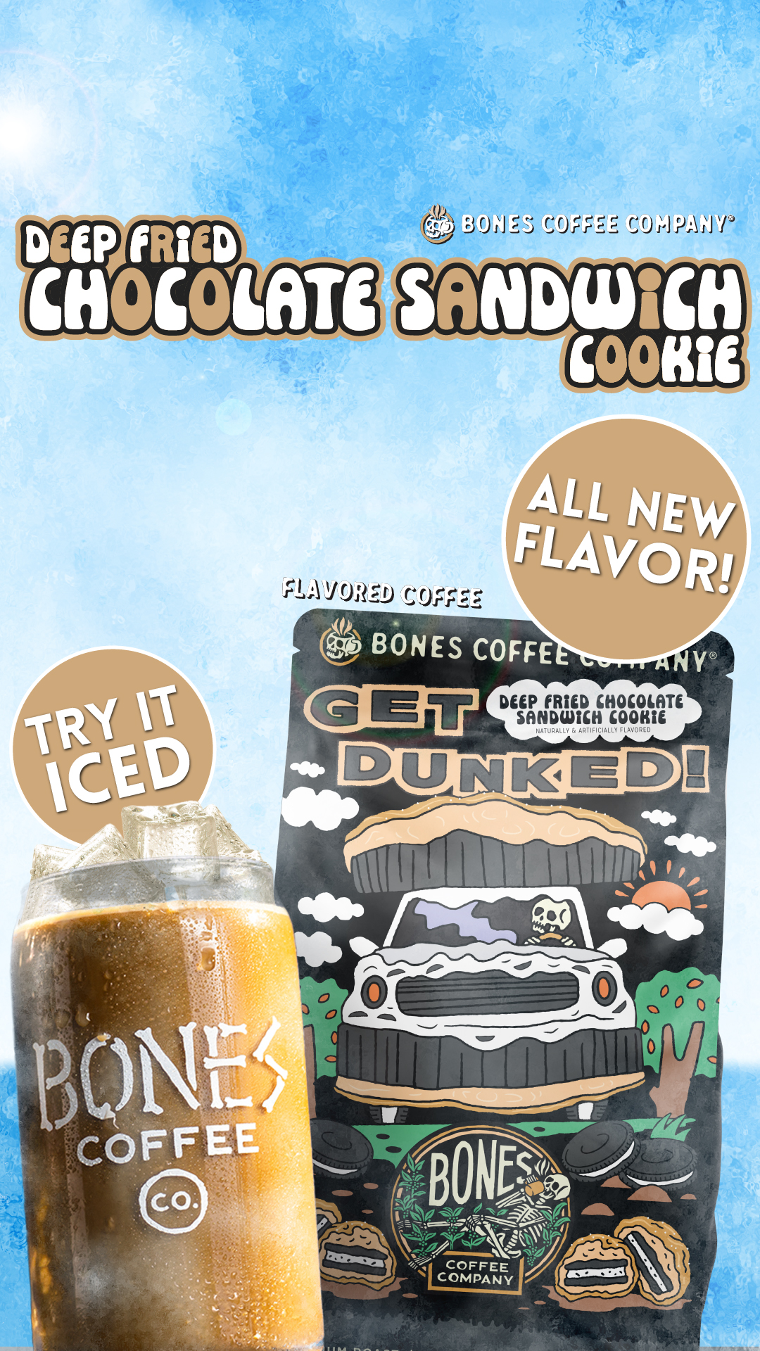 Bones Coffee Company Facebook ad