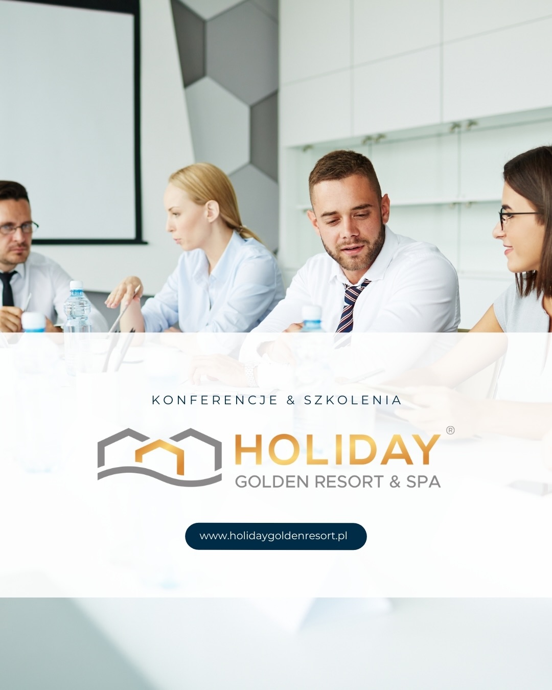 Holiday Golden Resort Facebook ad: Szukacie Państwo idealnego miejsca na organizację…