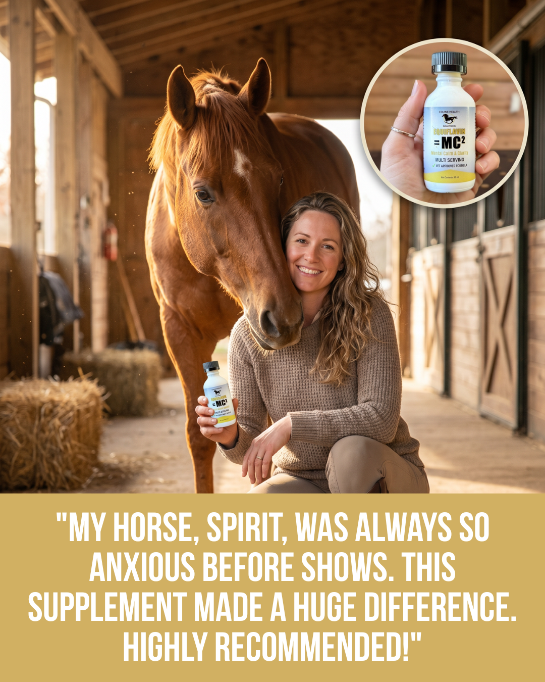 Equine Health Solutions Facebook ad