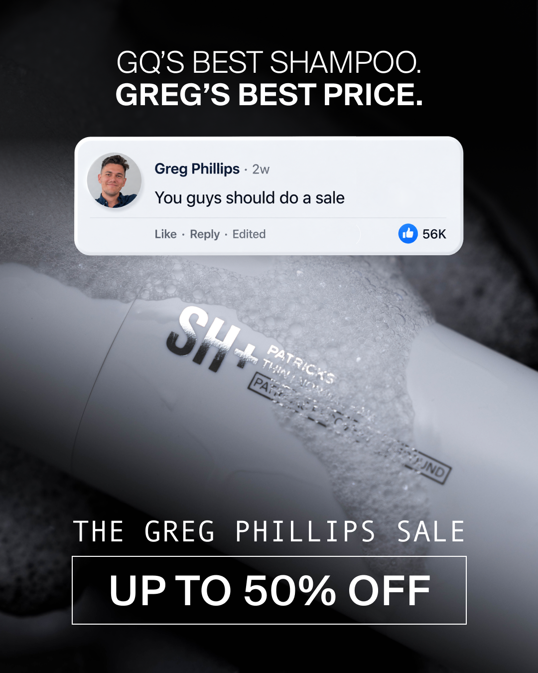 PATRICKS Facebook ad