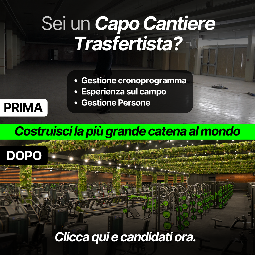 Theory Holding Facebook ad: Sei un Responsabile Cantieri Trasfertista?