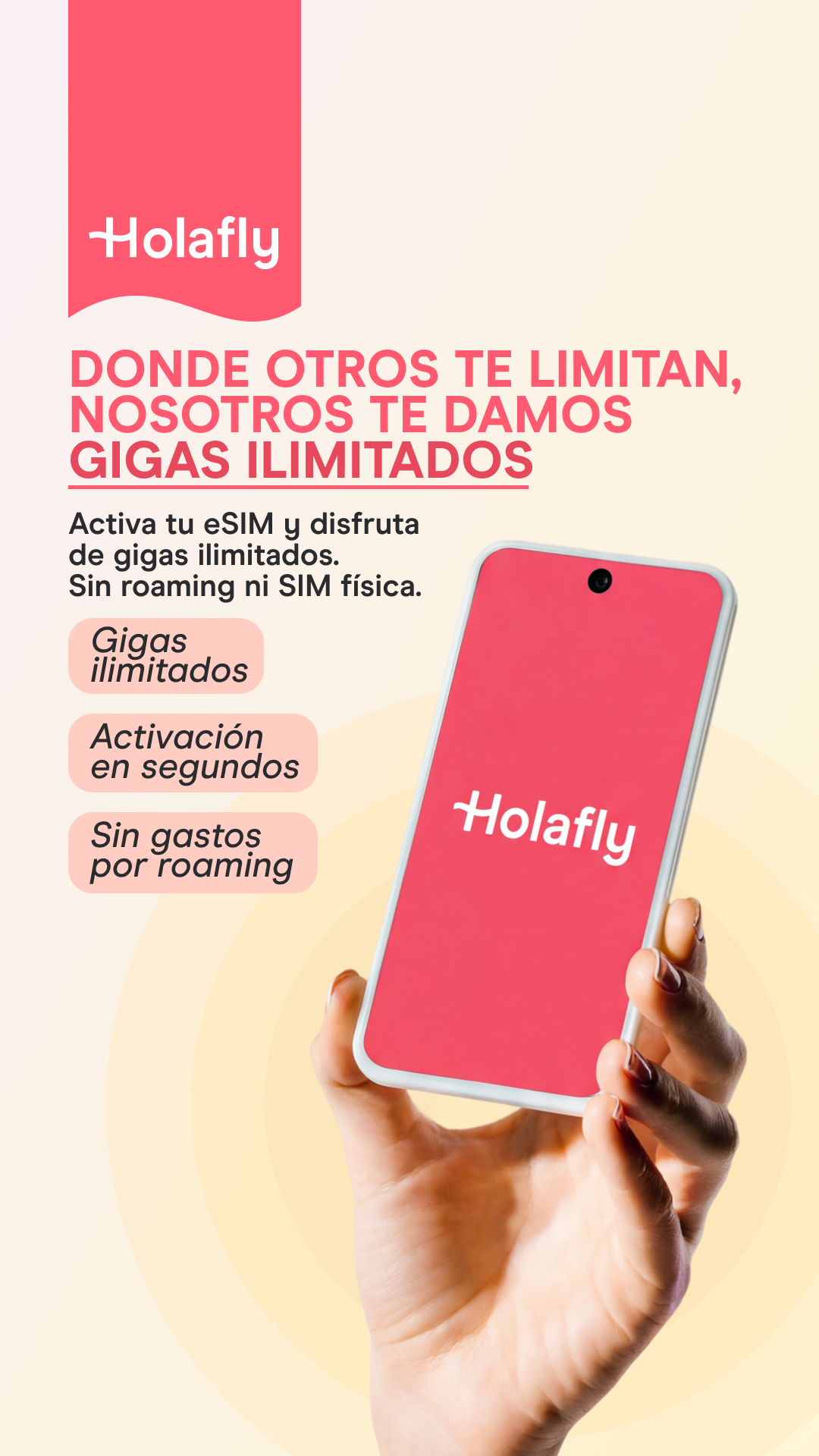 Holafly - Español Facebook ad