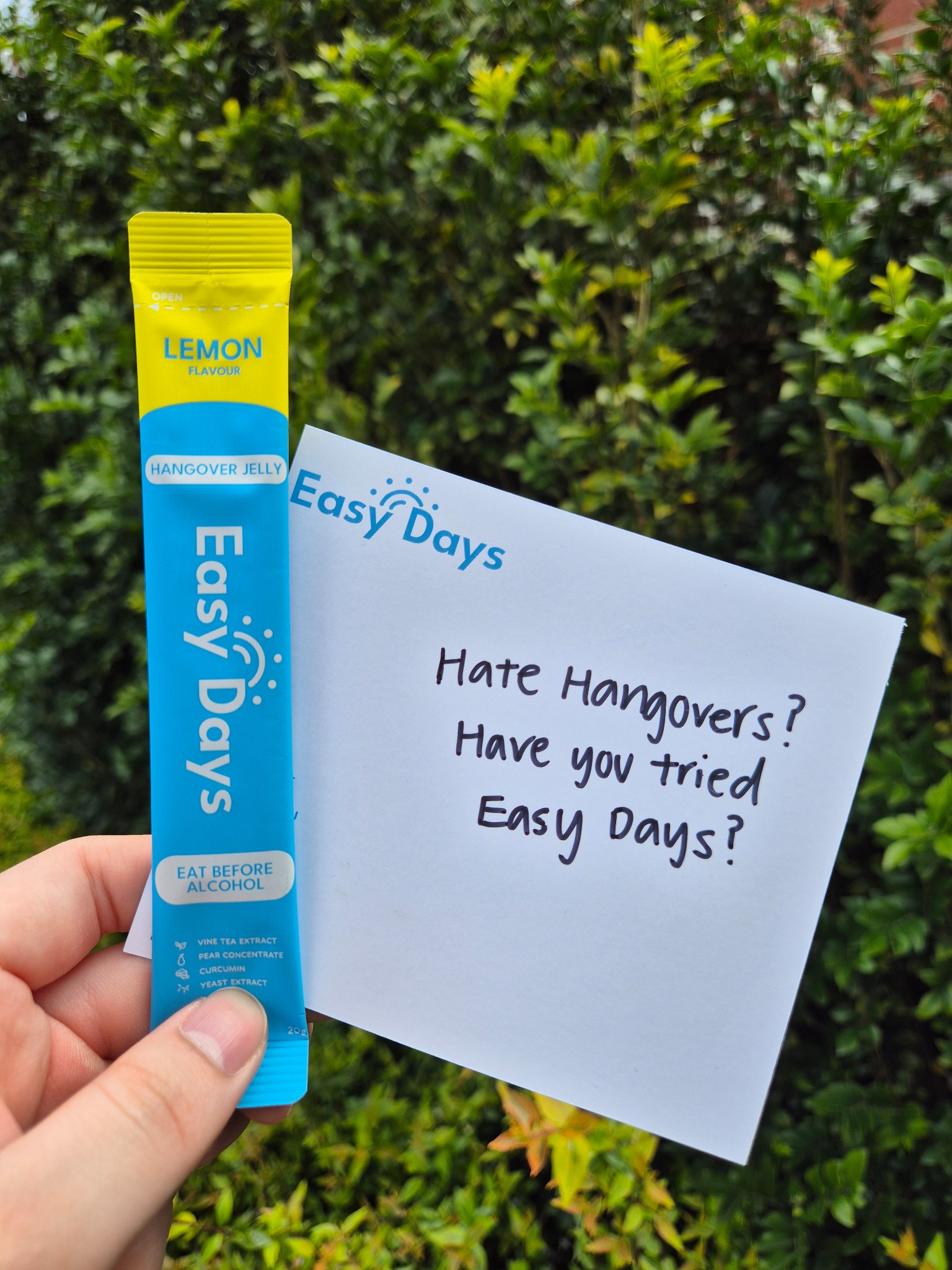 Easy Days Facebook ad