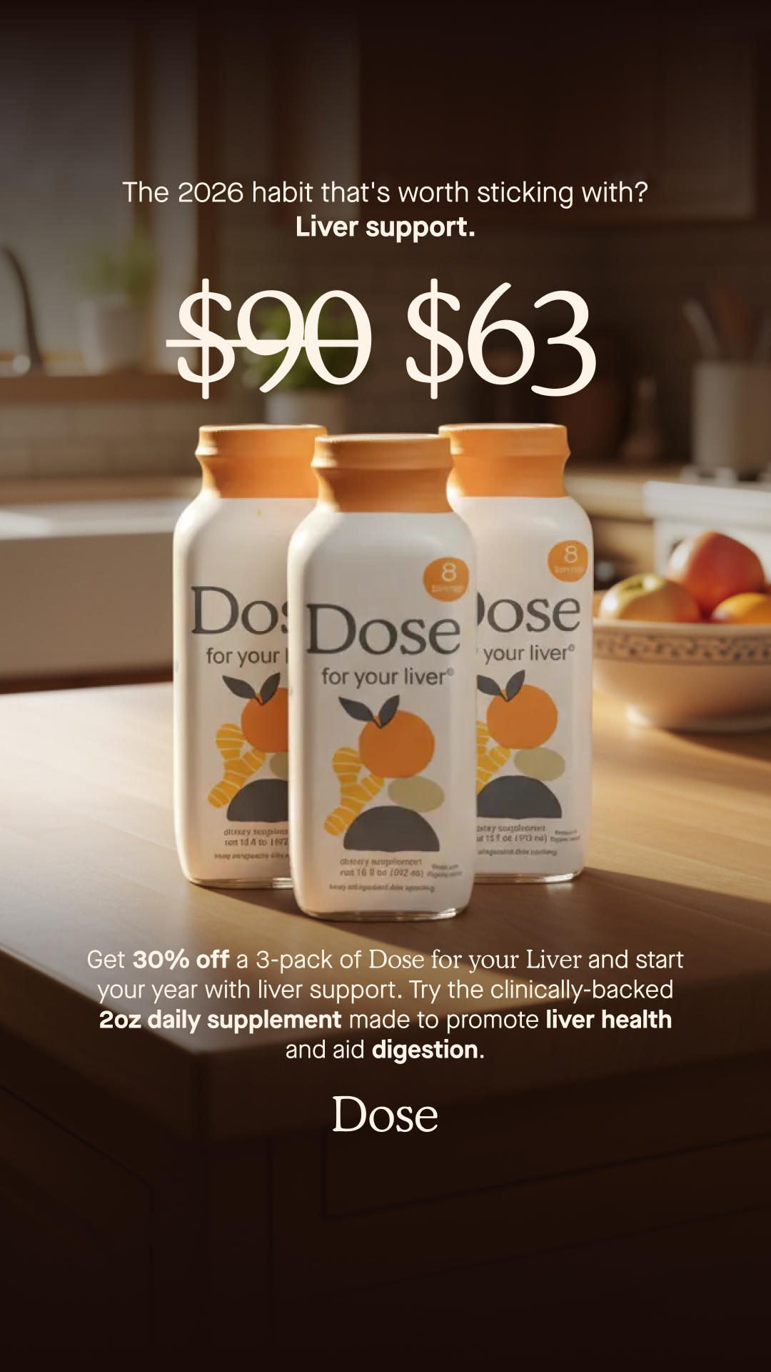 Dose Facebook ad