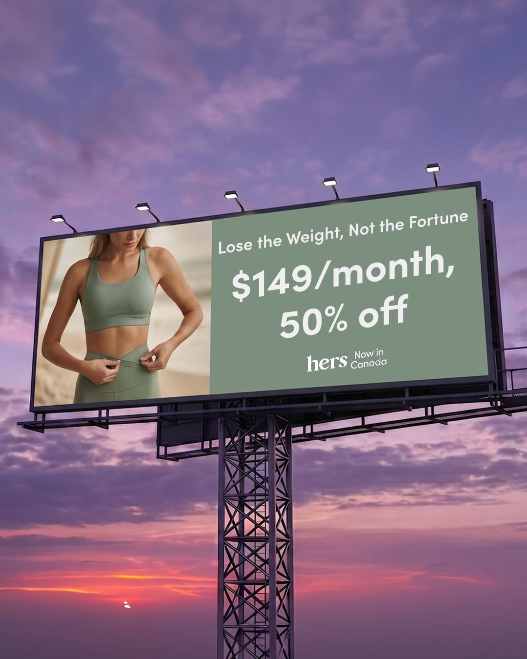 Hers Facebook ad