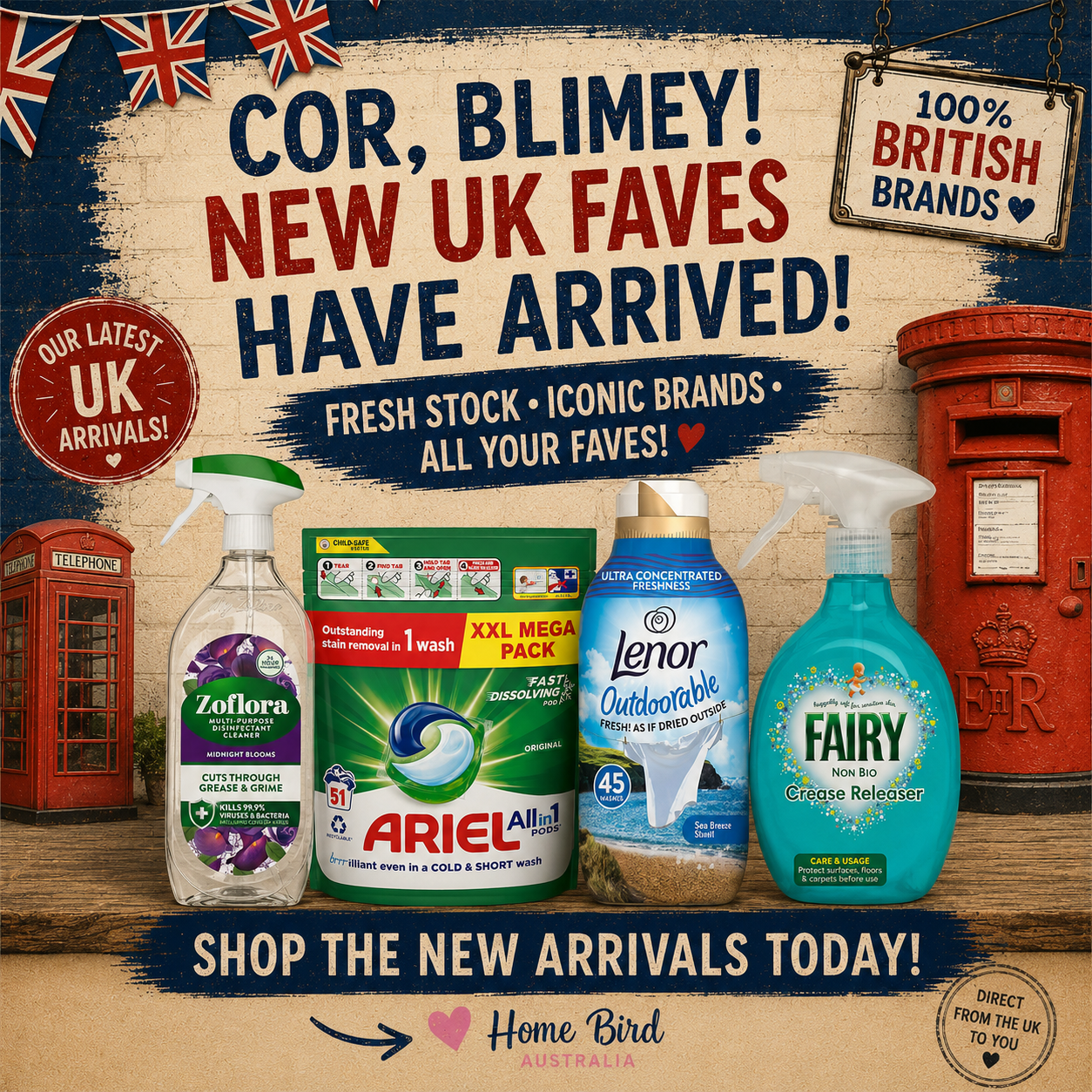 Home Bird Australia Facebook ad