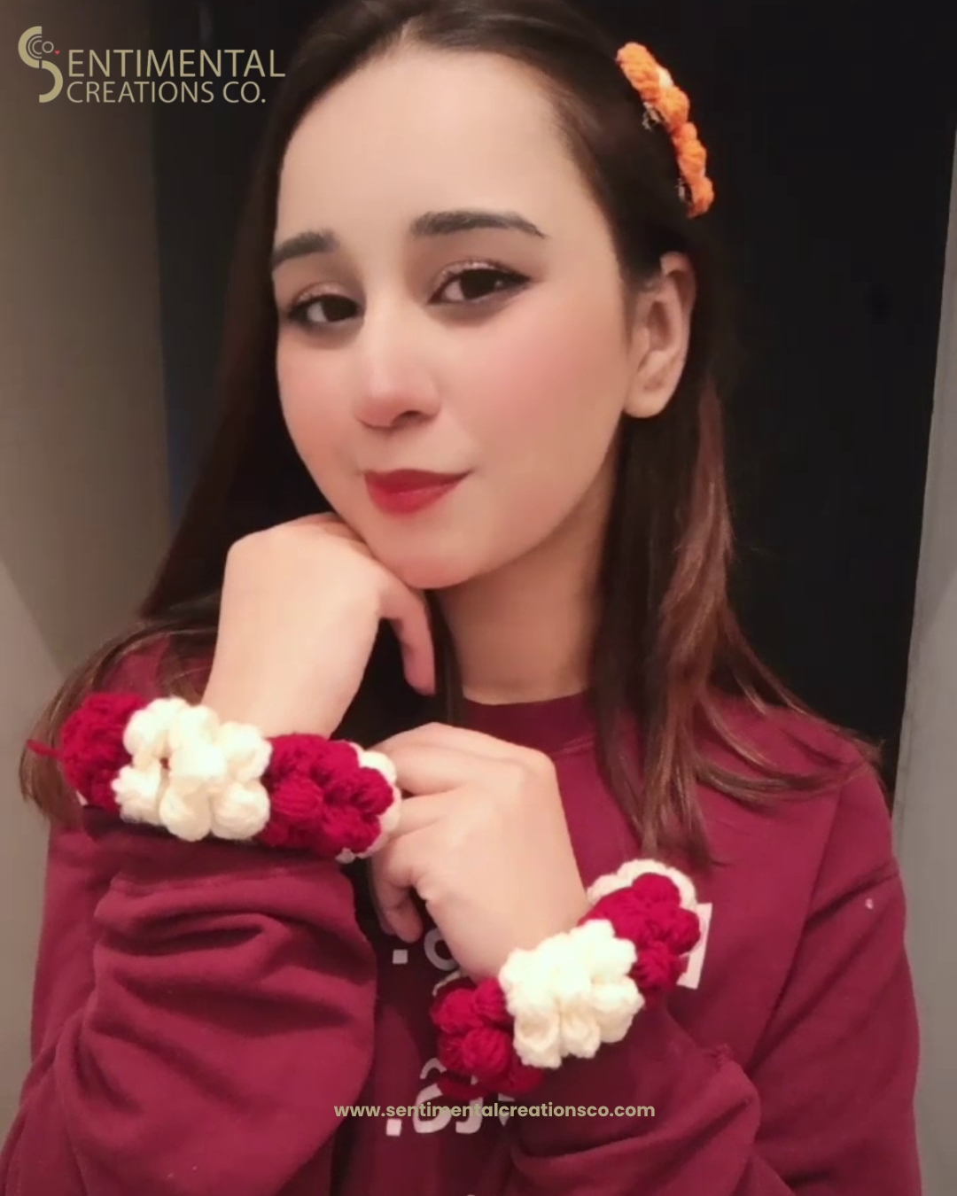 Sentimental Creations Facebook ad: Add a touch of charm to your look with our handcrafted…