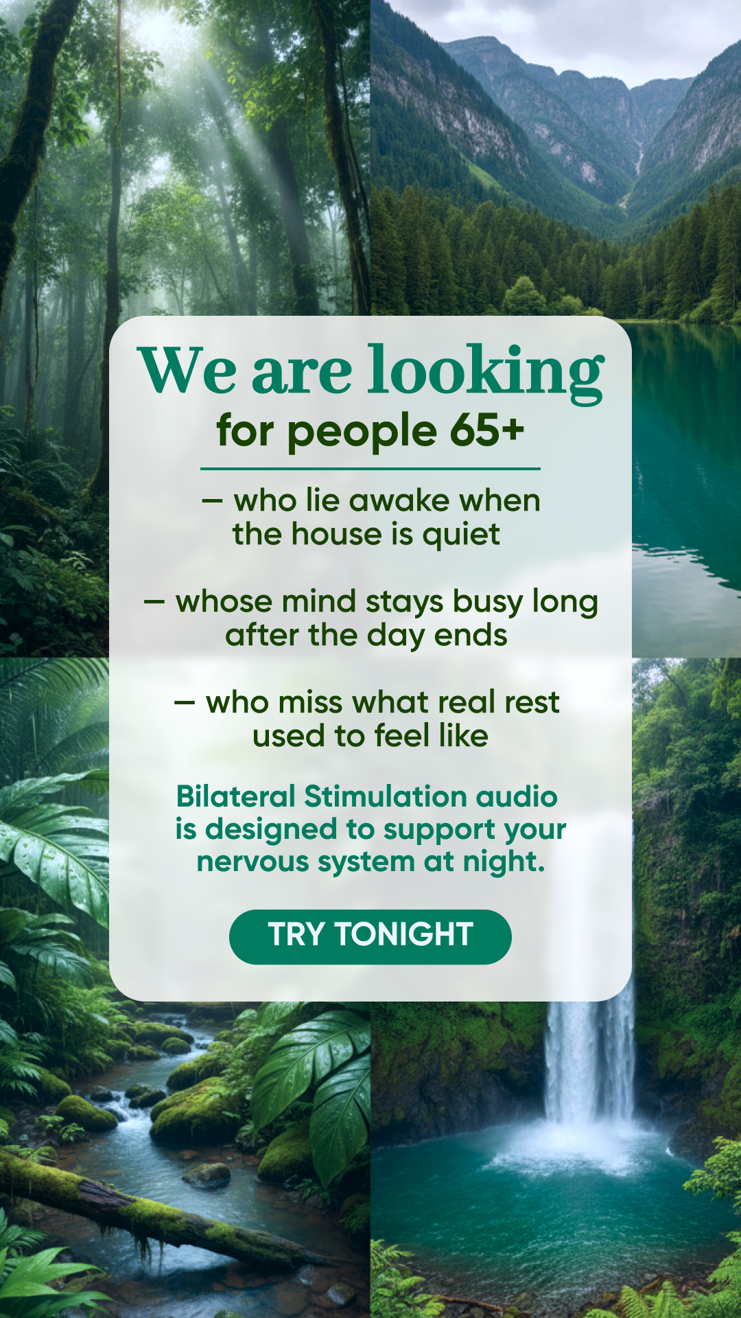 Calm Facebook ad
