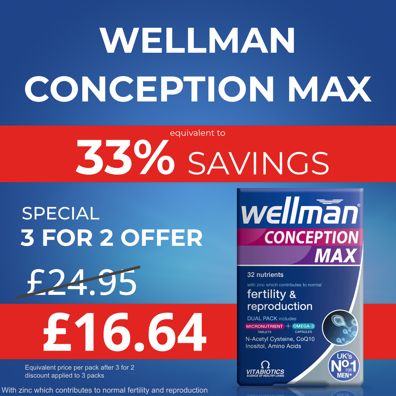 Vitabiotics Facebook ad