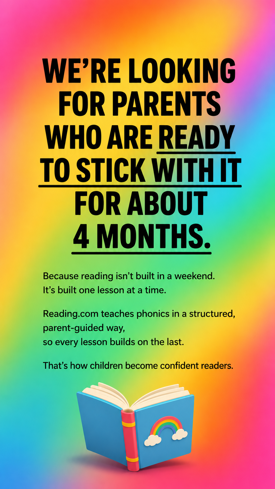 Reading.com Facebook ad