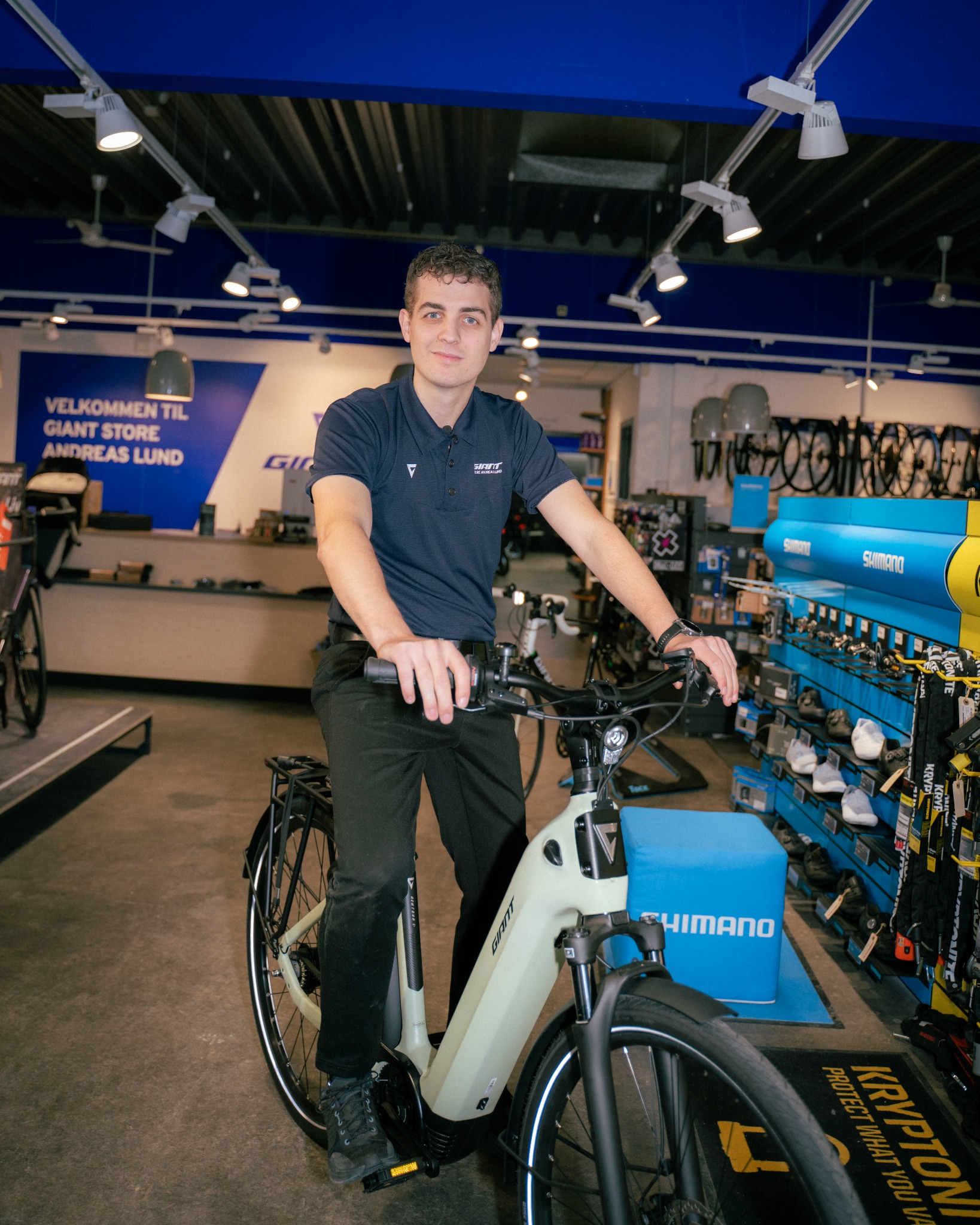 Giant Store Andreas Lund Facebook ad: Prøv en elcykel i dag, og mærk forskellen!
