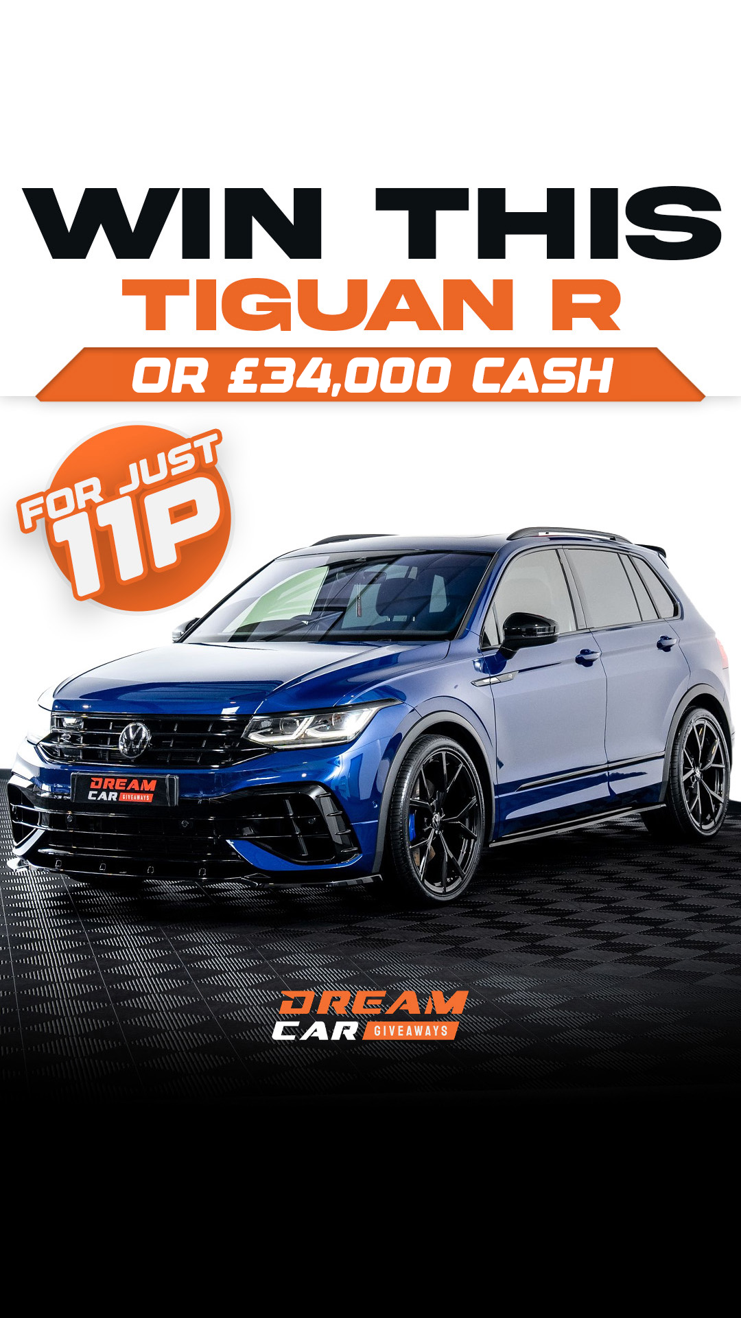Dream Car Giveaways Facebook ad