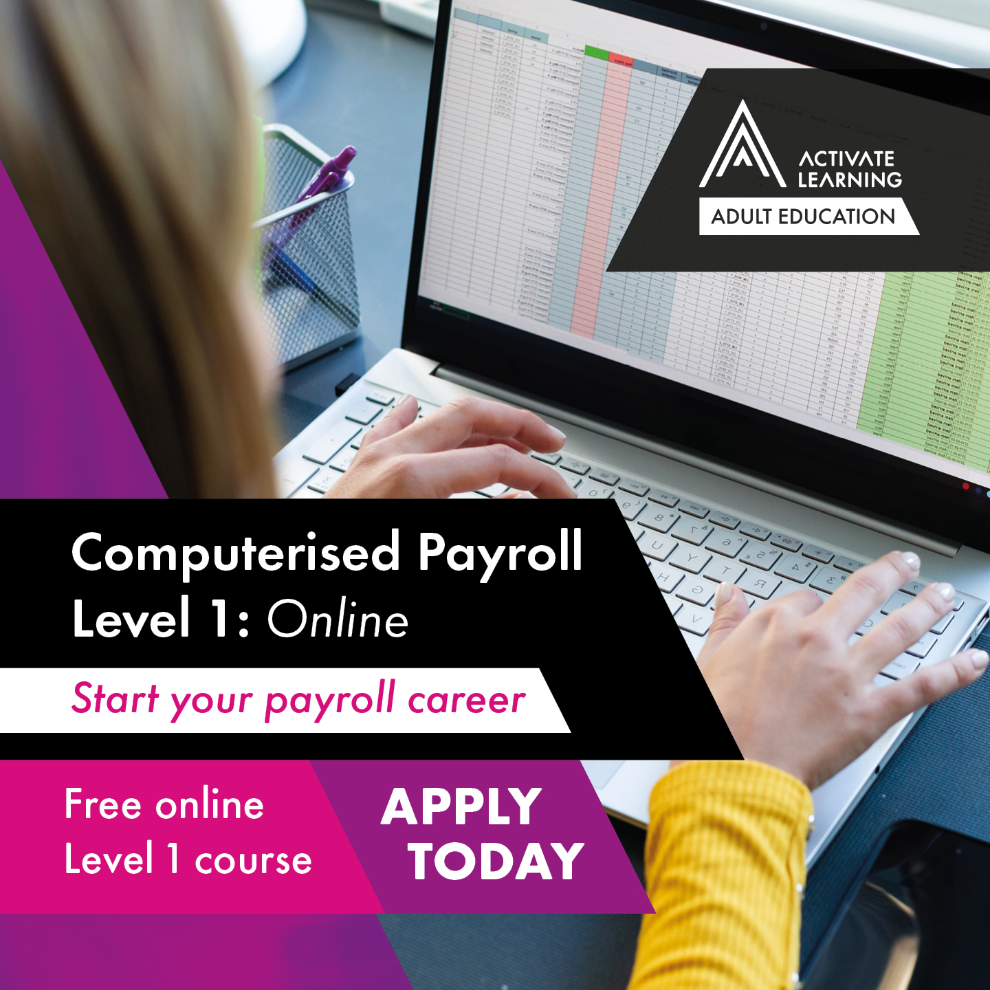 Activate Learning Facebook ad
