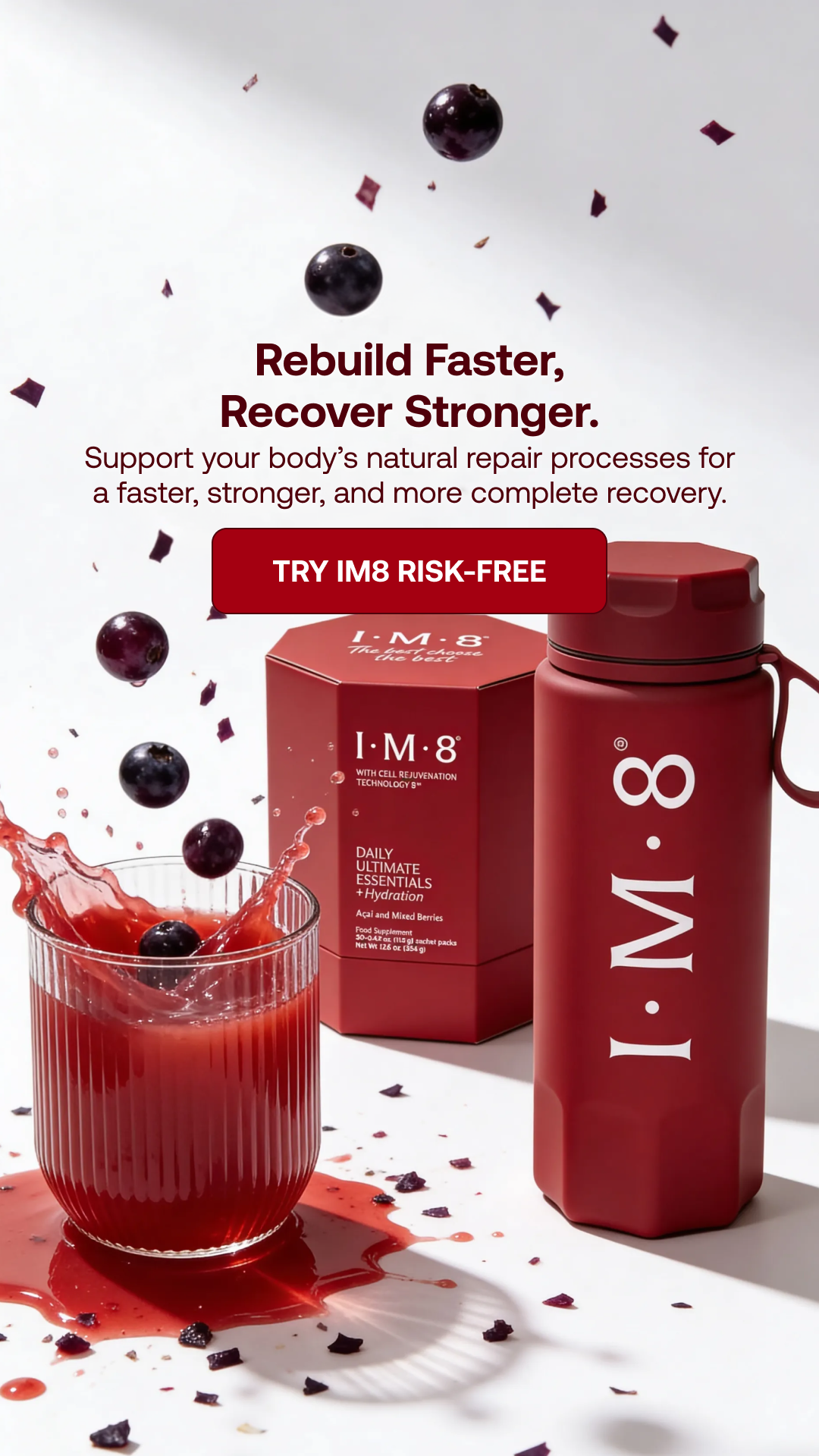 IM8 Health Facebook ad