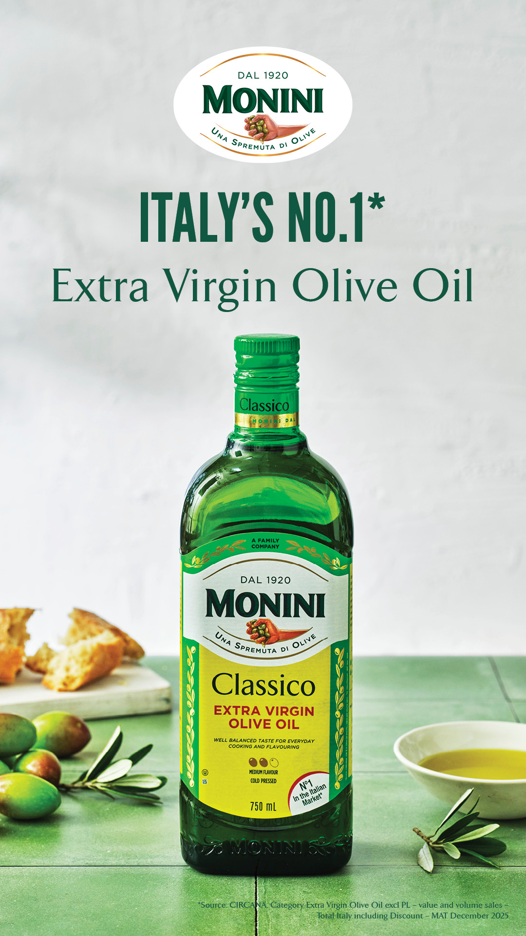Monini Australia Facebook ad from Jul 10, 2026