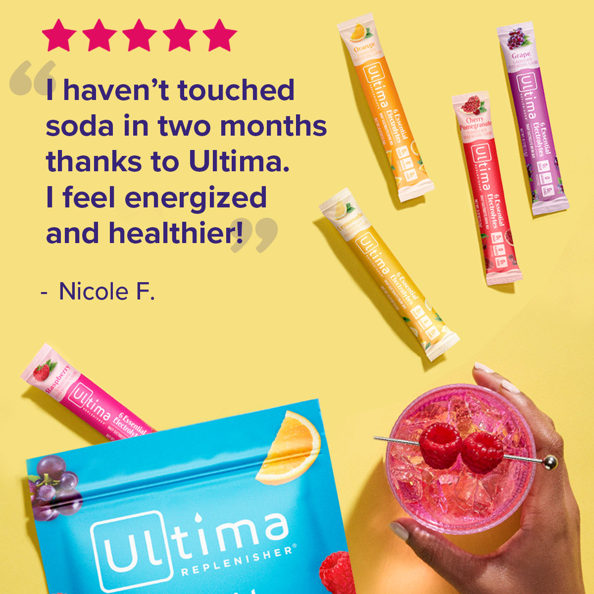 Ultima Replenisher Facebook ad