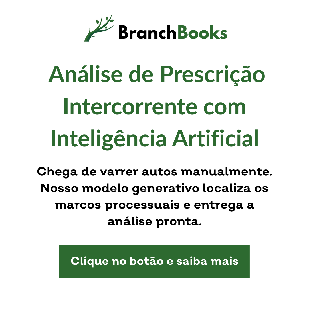 Branch Books Facebook ad: IA para análise de prescrição.
