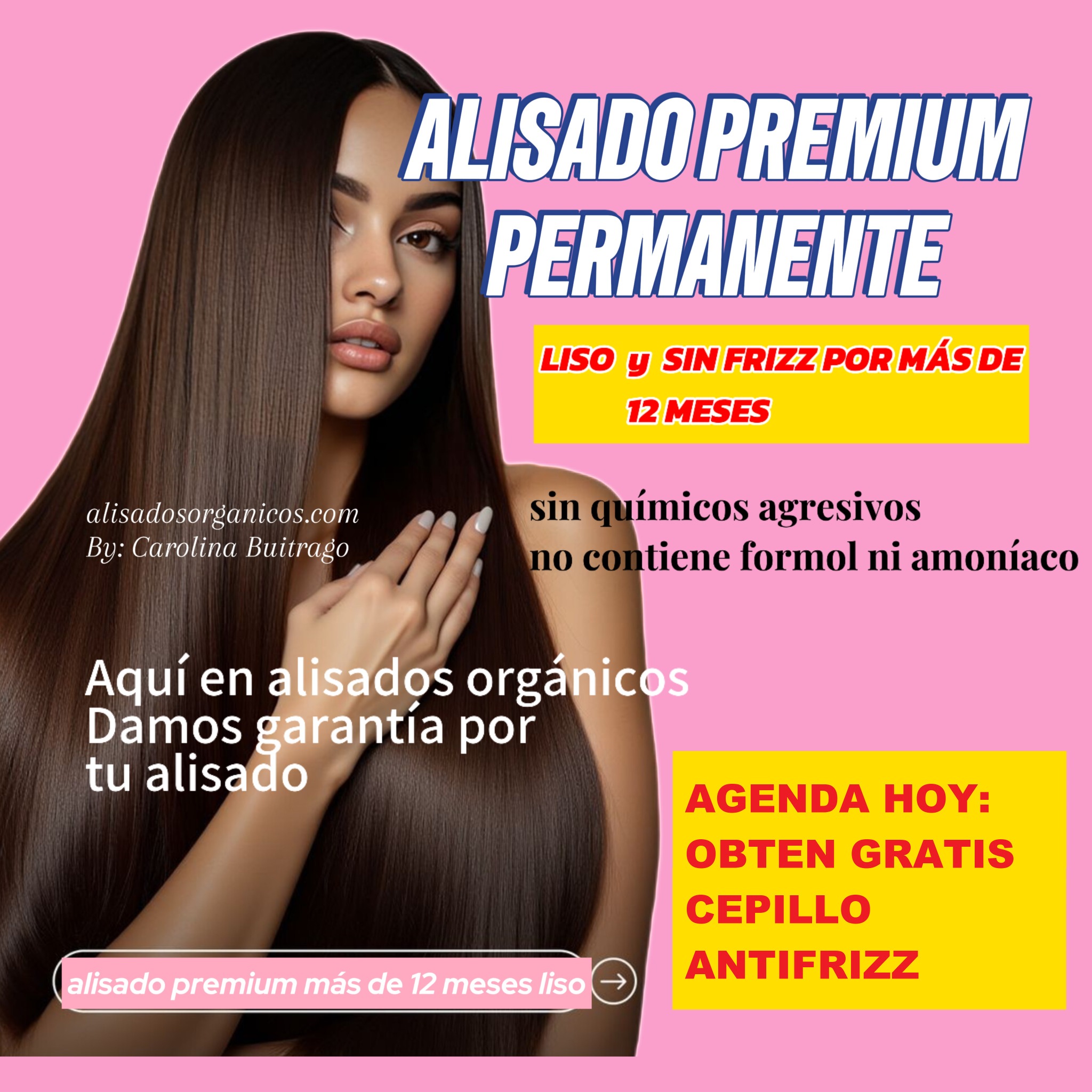 Keratinas Alisados Orgánicos Facebook ad: Chatea con nosotros