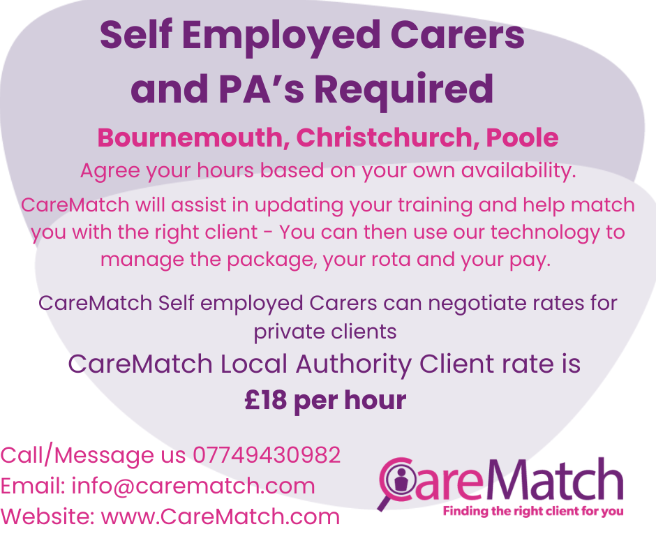 CareMatch Carers Facebook ad: Care Match