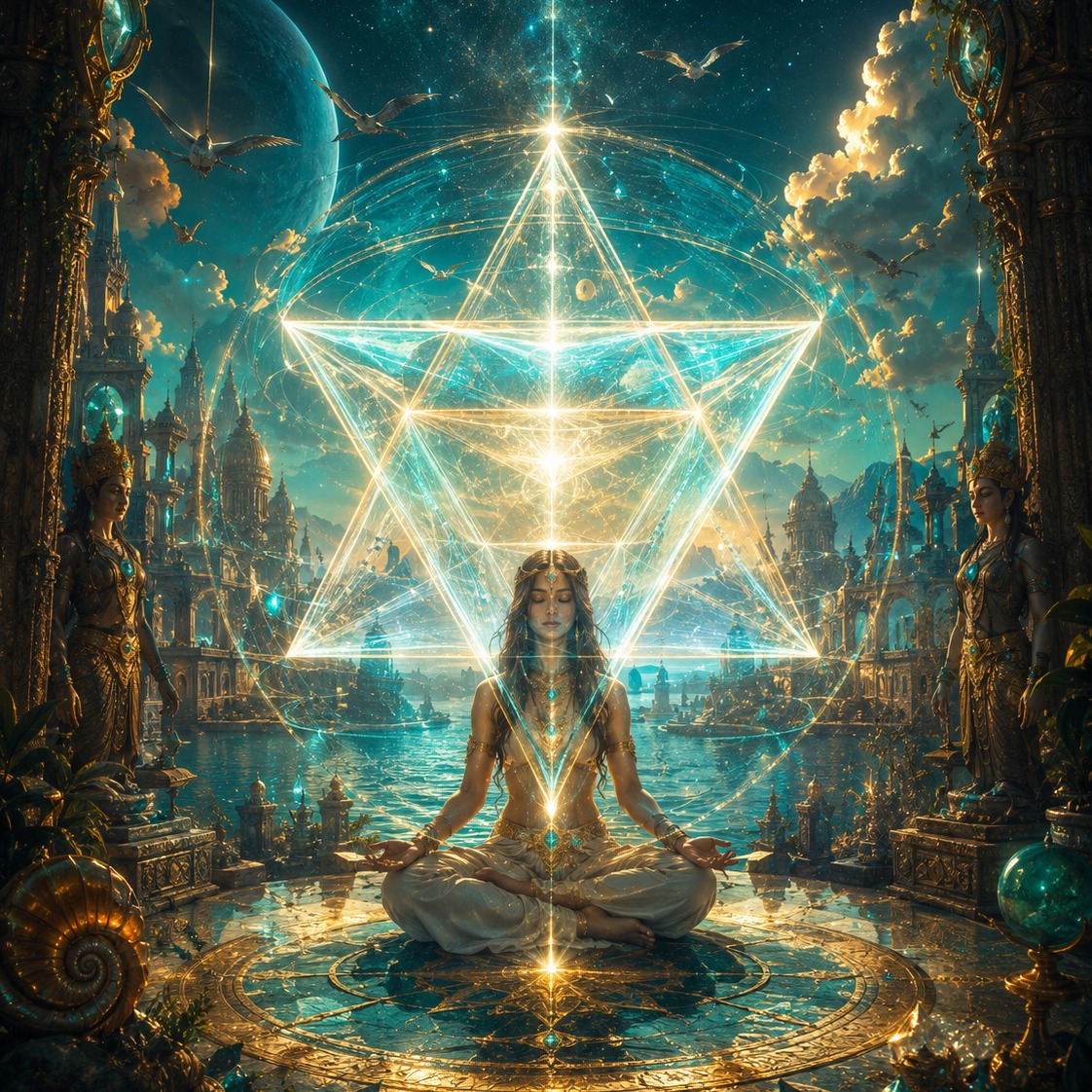 thetonzystone Facebook ad: MERKABA & THE SAGES OF INDIA