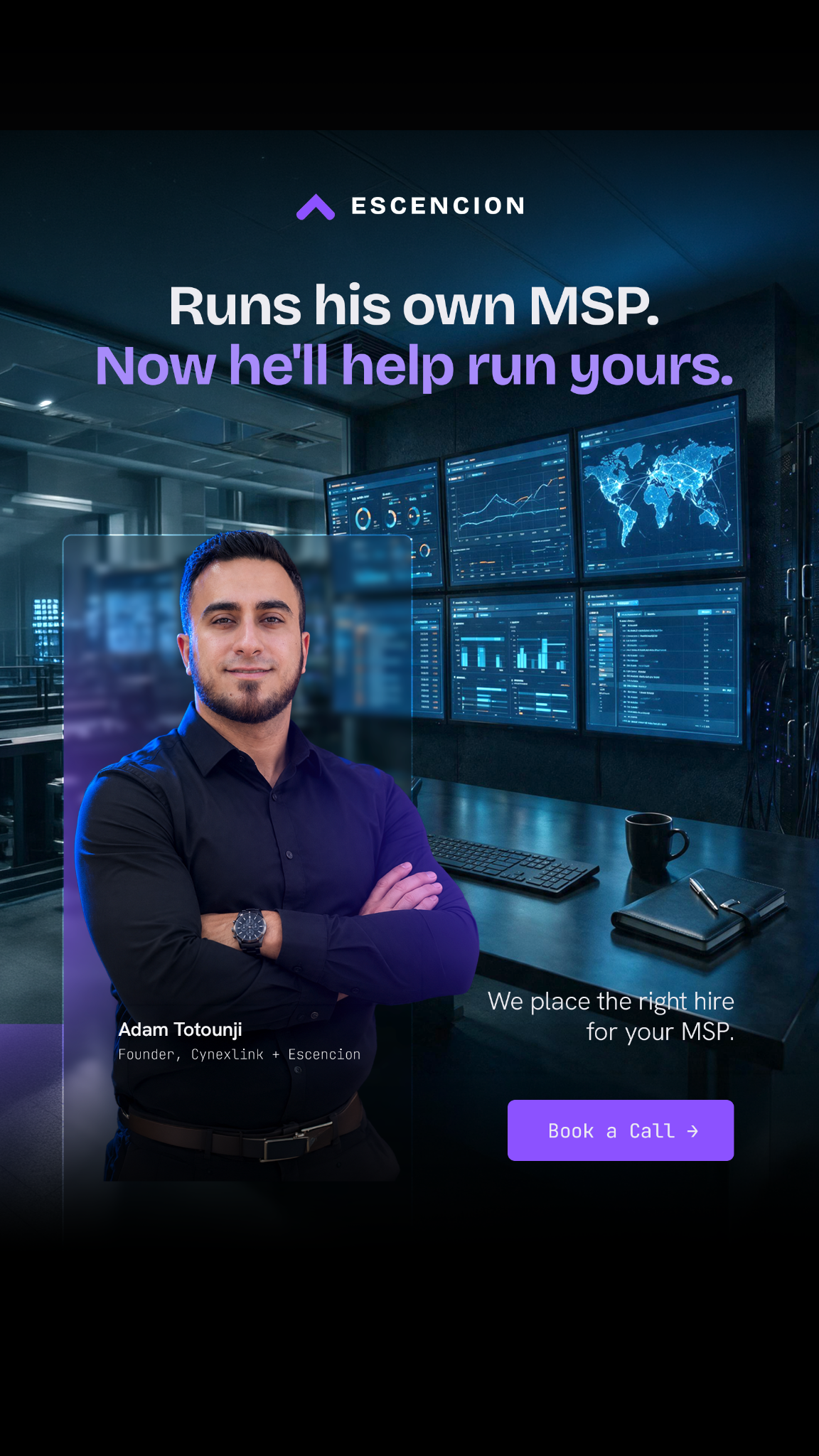 Escencion Facebook ad from Jul 30, 2026